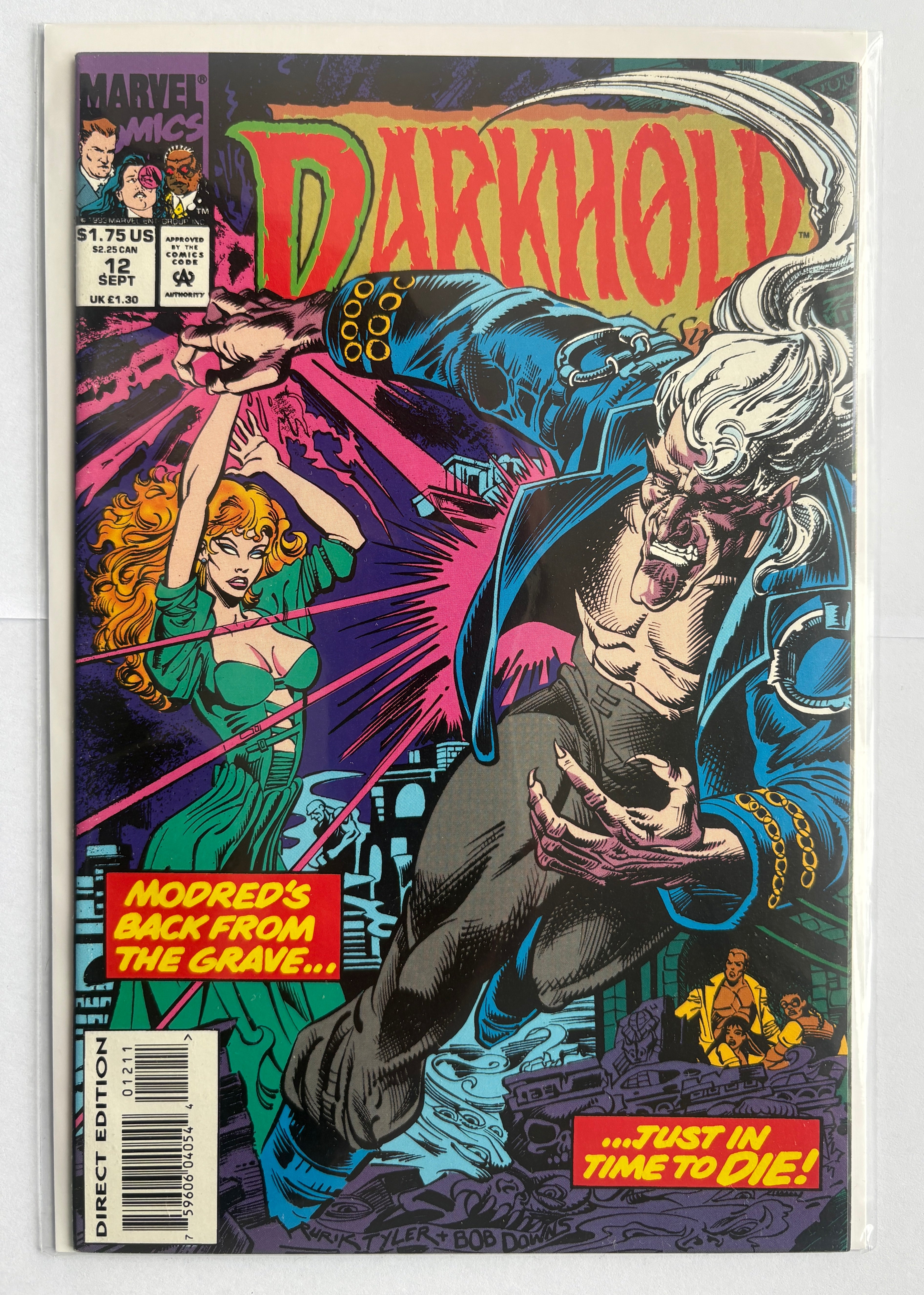 Darkhold: Pages from the Book of Sins #12 - Marvel Comics September 1993 VF 8.0