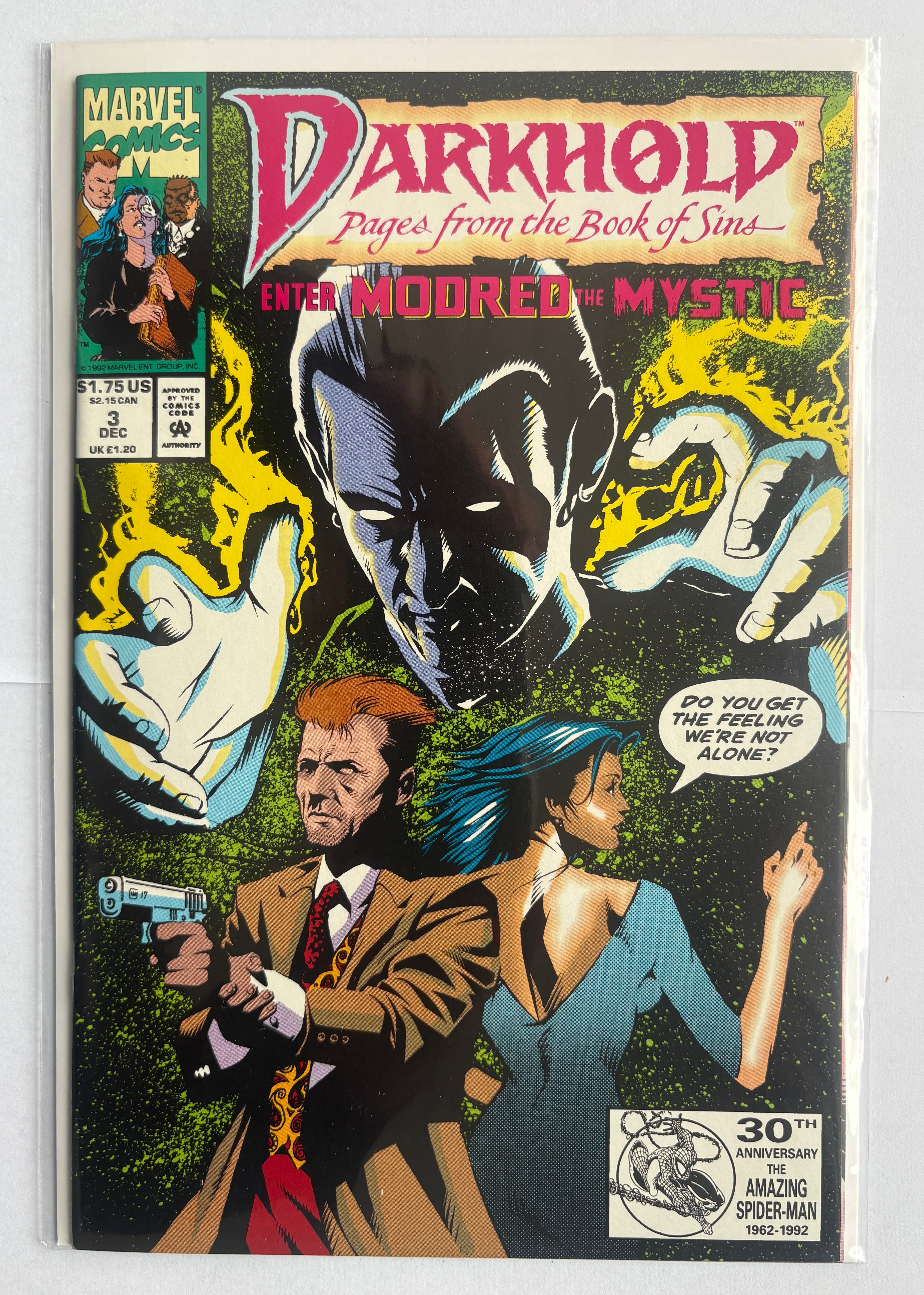 Darkhold: Pages from the Book of Sins #3 - Marvel Comics December 1992 VF+ 8.5