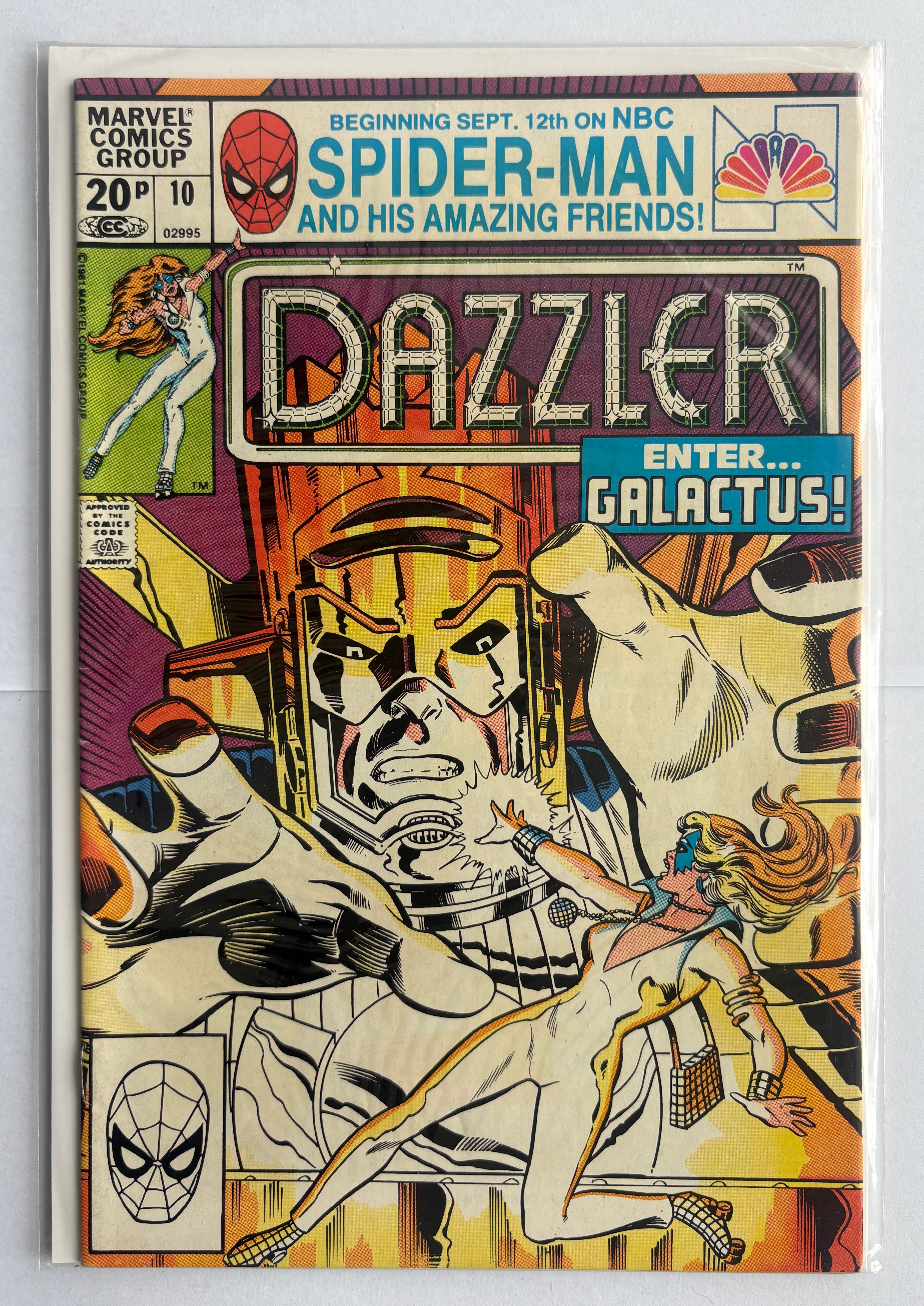 Dazzler #10 - Marvel Comics UK Variant December 1981 F/VF 7.0