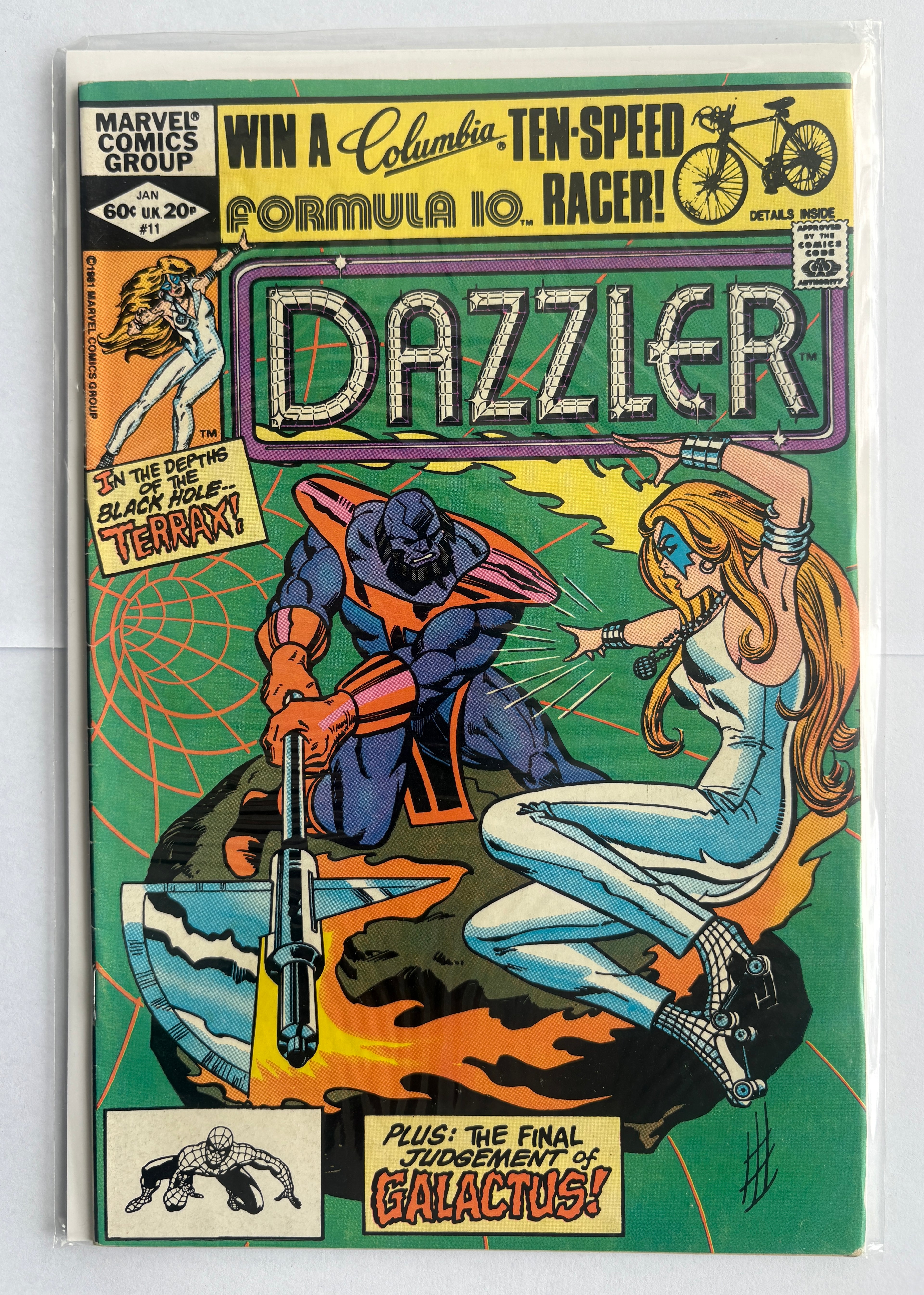 Dazzler #11 - Marvel Comics January 1982 VF- 7.5