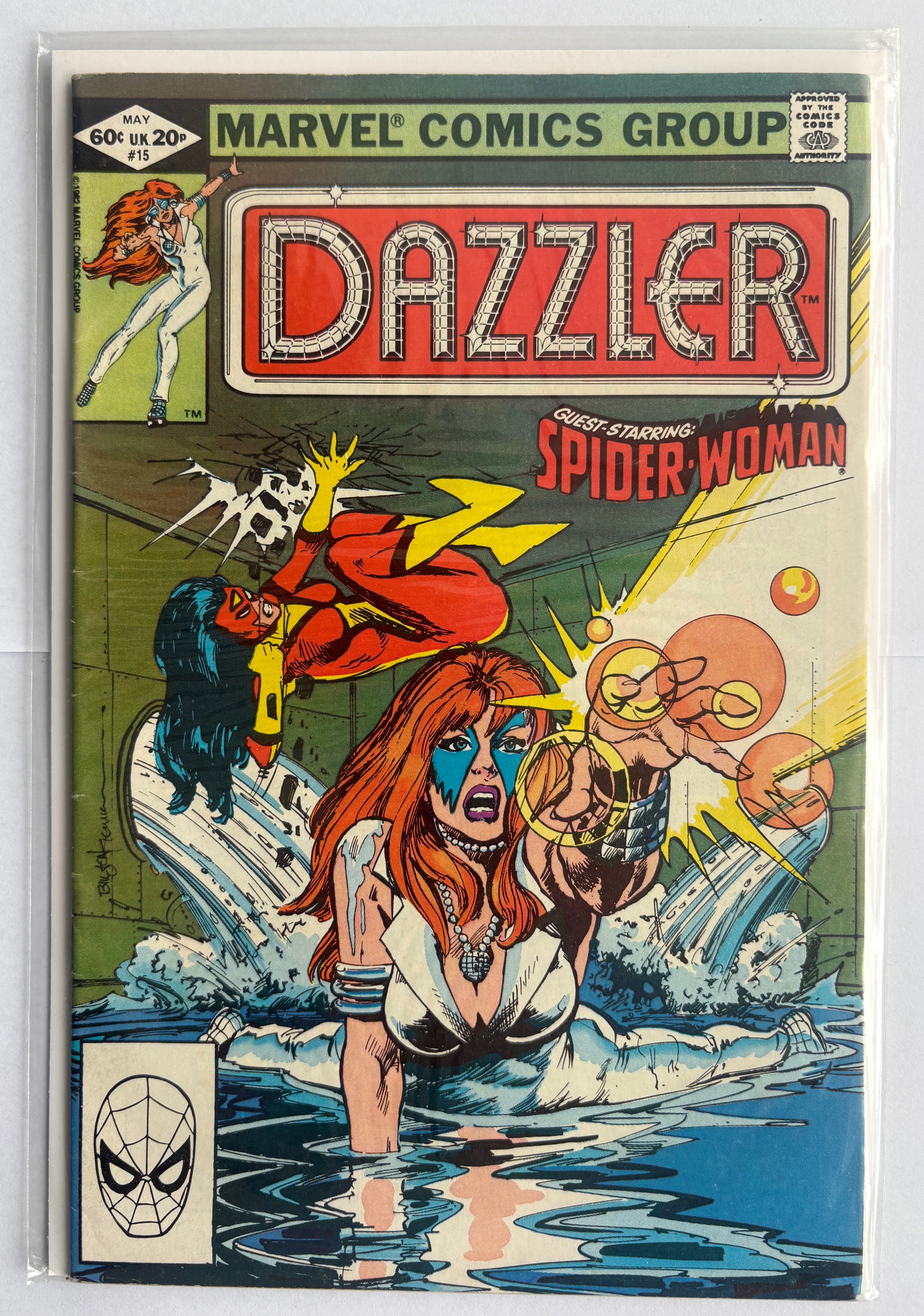 Dazzler #15 - Marvel Comics - May 1982 F/VF 7.0