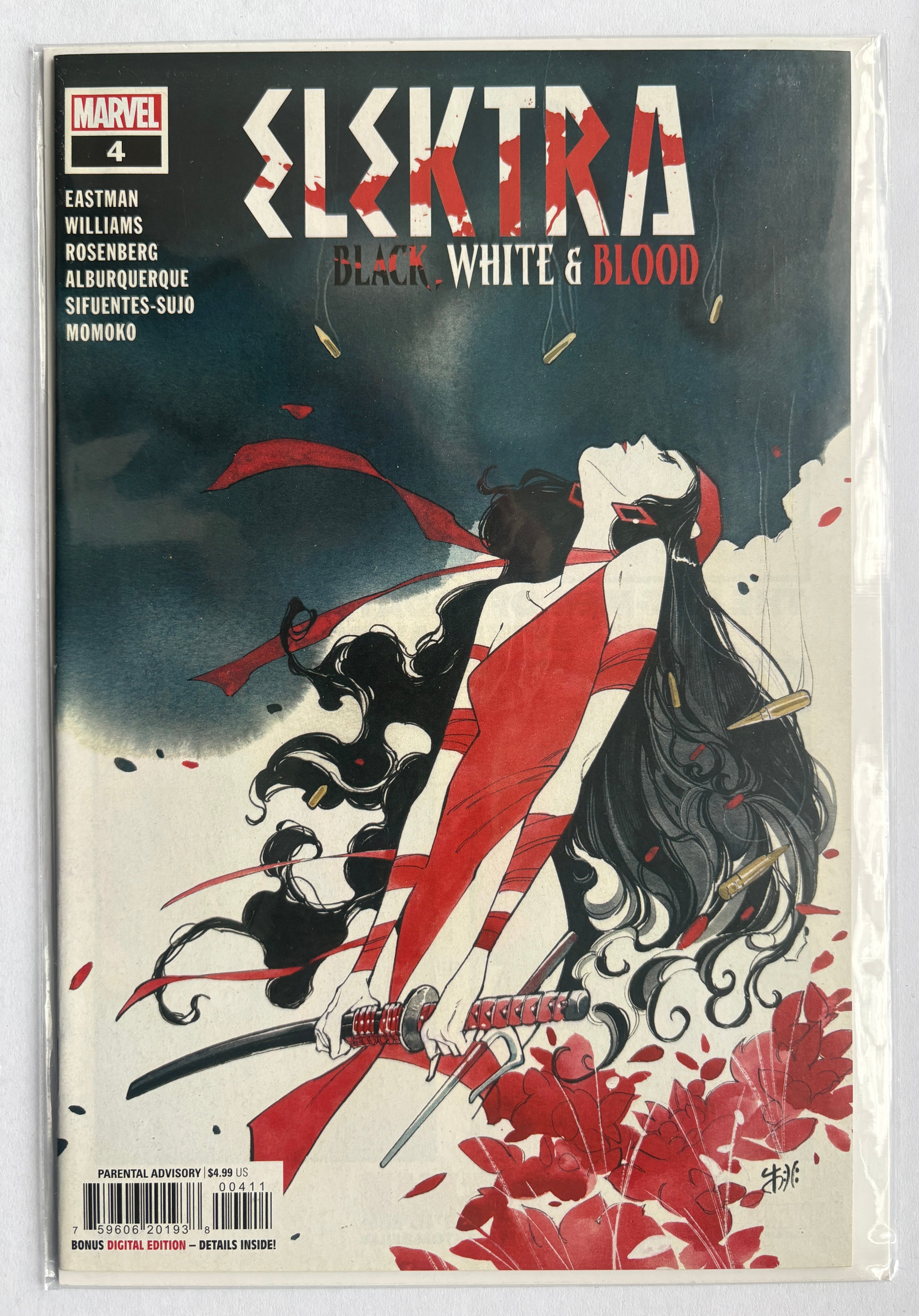 Elektra: Black, White & Blood #4 - 1st Print Marvel Comics July 2022 VF/NM 9.0