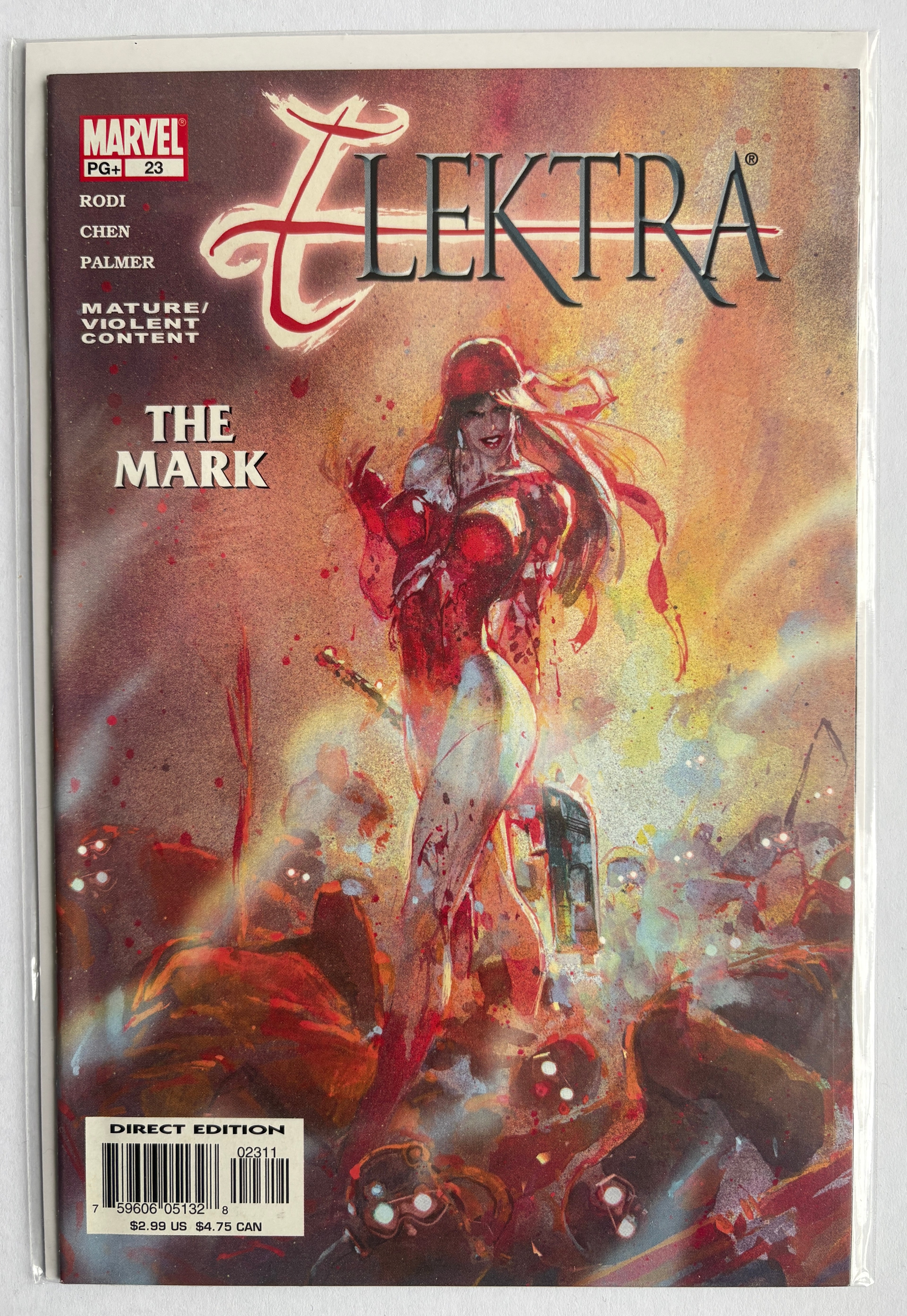Elektra #23 - 1st Printing Marvel Comics July 2003 VF/NM 9.0