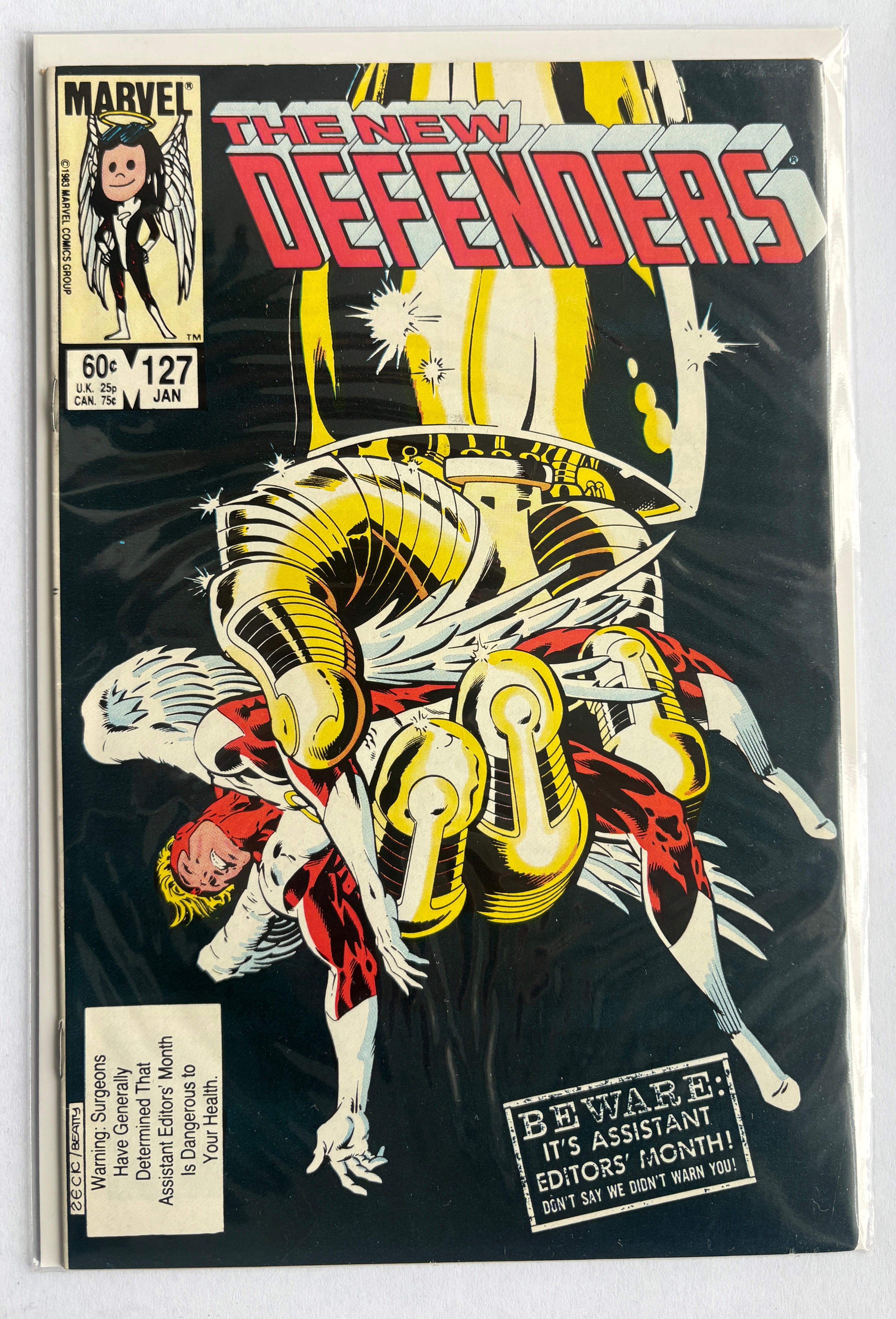 The New Defenders #127 - Marvel Comics - January 1984 VF- 7.5