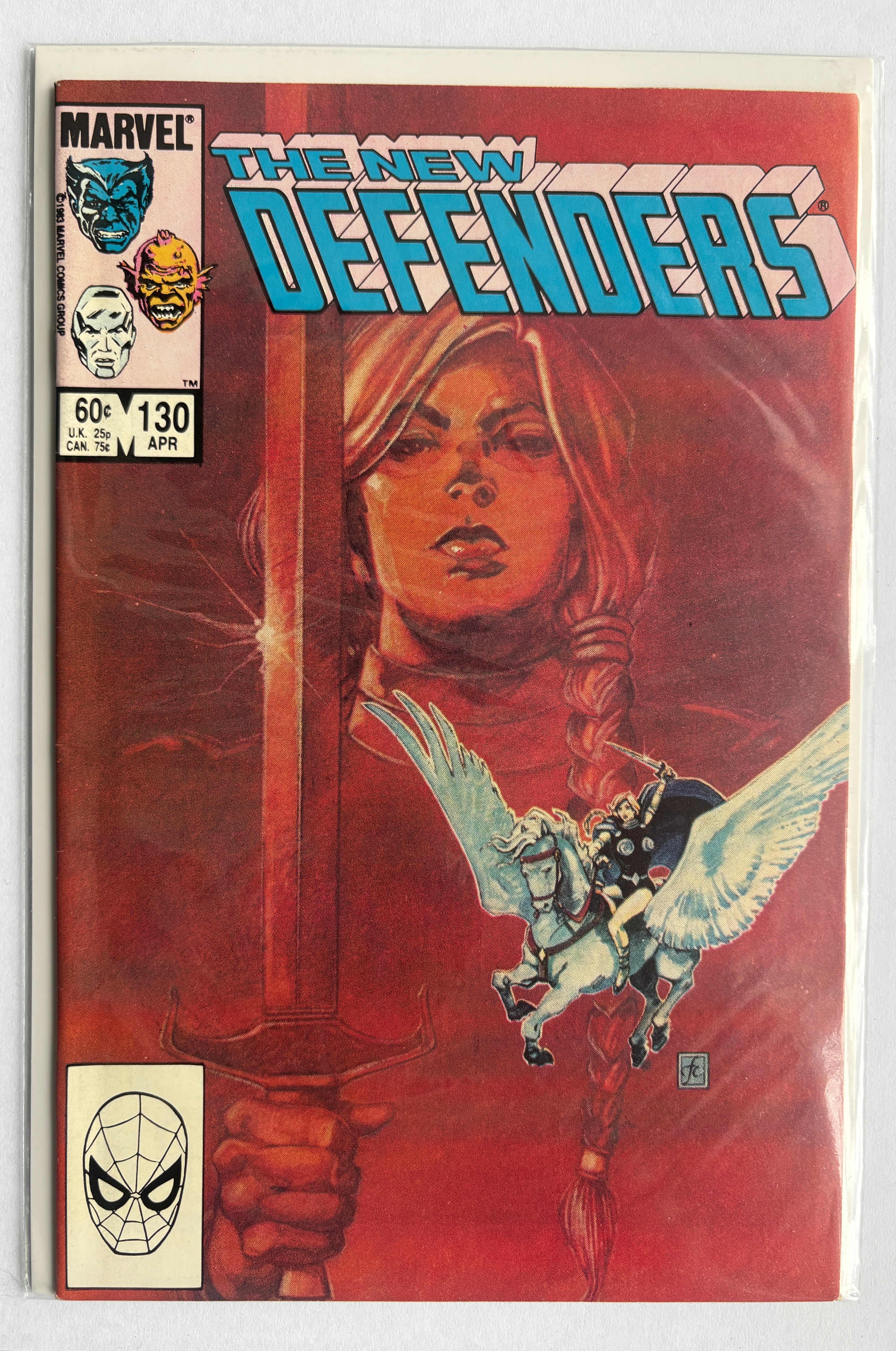 The New Defenders #130 - Marvel Comics - April 1984 VF- 7.5