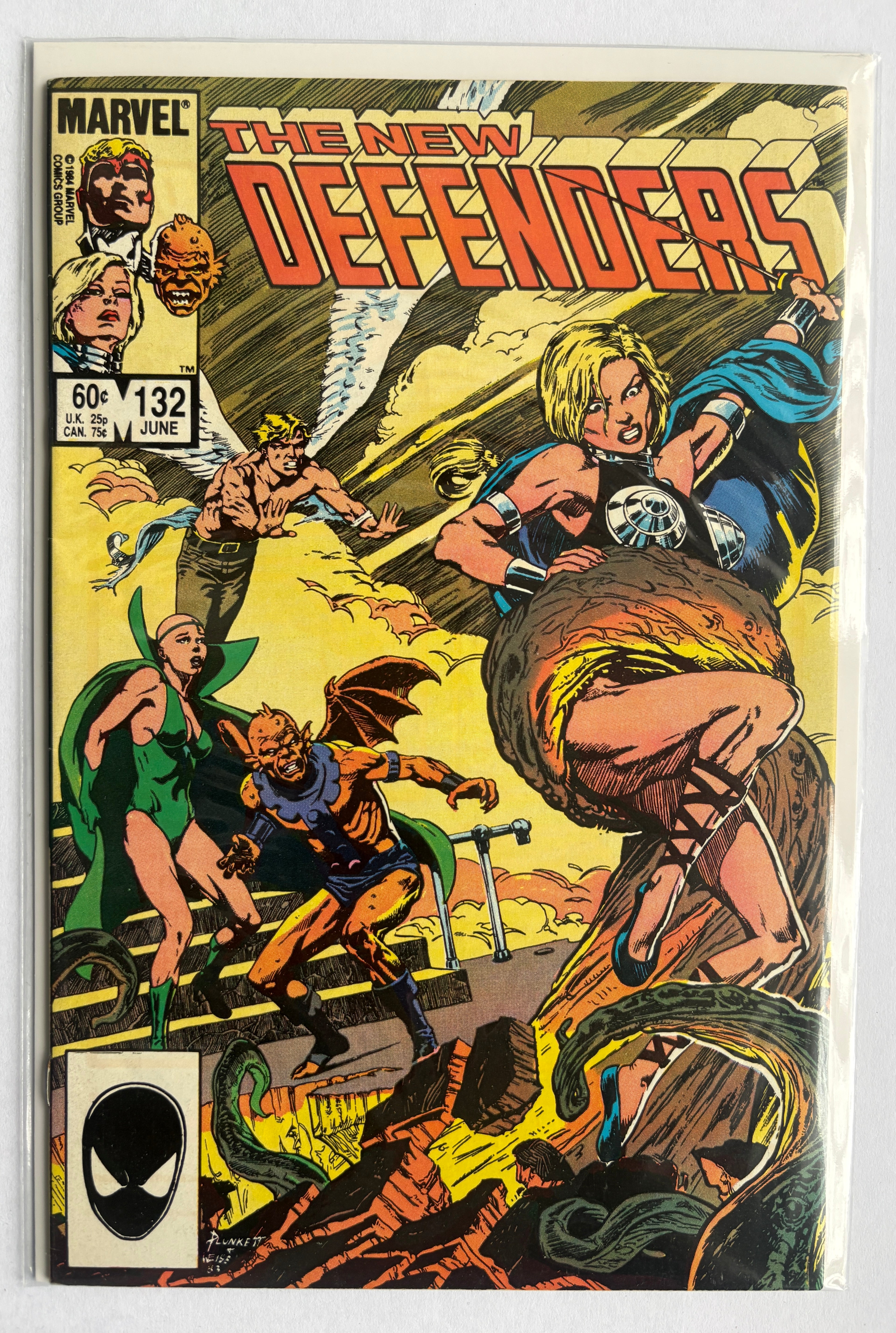 The New Defenders #132 - Marvel Comics - June 1984 VF- 7.5