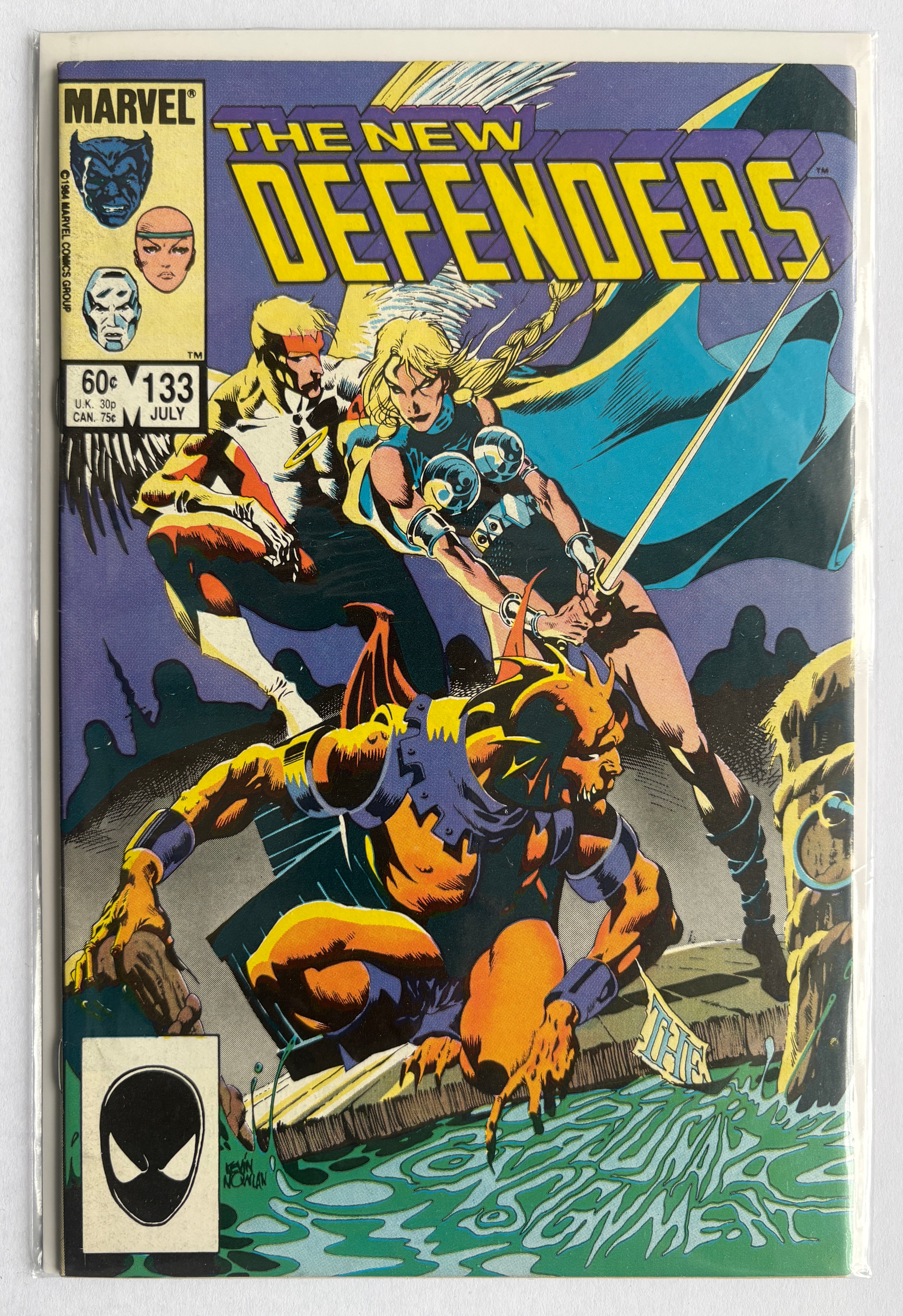 The New Defenders #133 - Marvel Comics July 1984 VF- 7.5