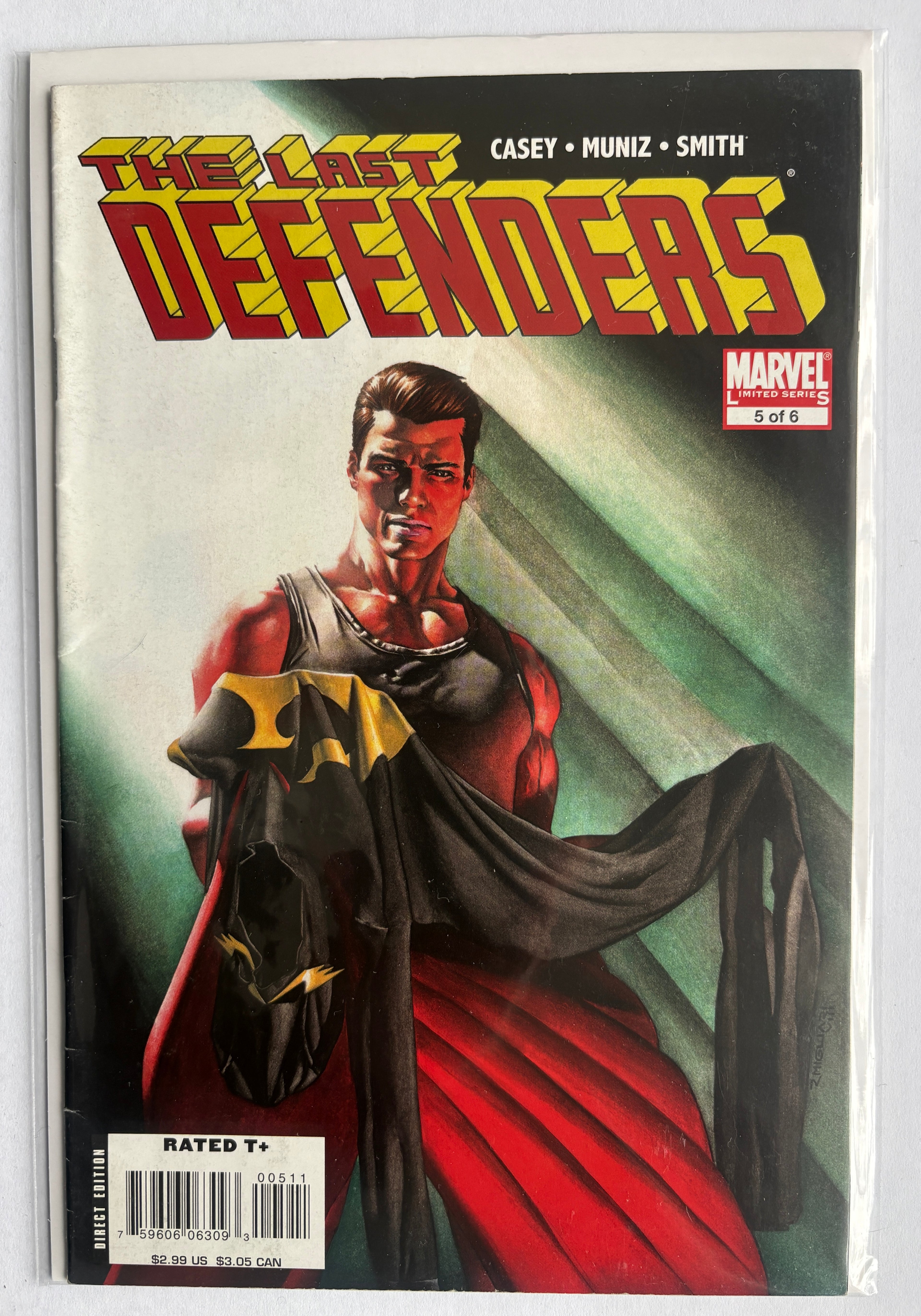 The Last Defenders #6 - 1st Printing Marvel Comics October 2008 F/VF 7.0