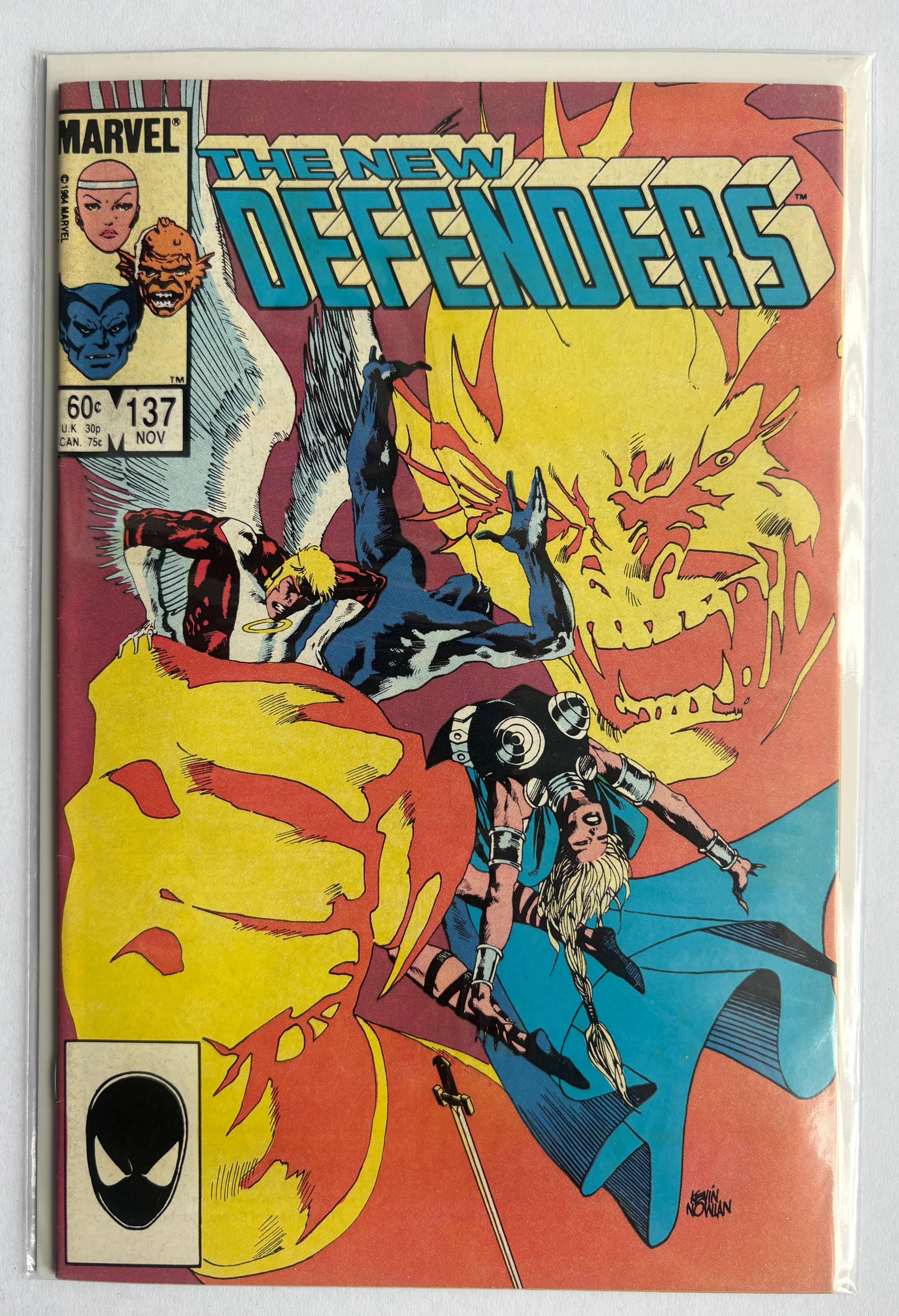 The New Defenders #137 - Marvel Comics - November 1984 F/VF 7.0