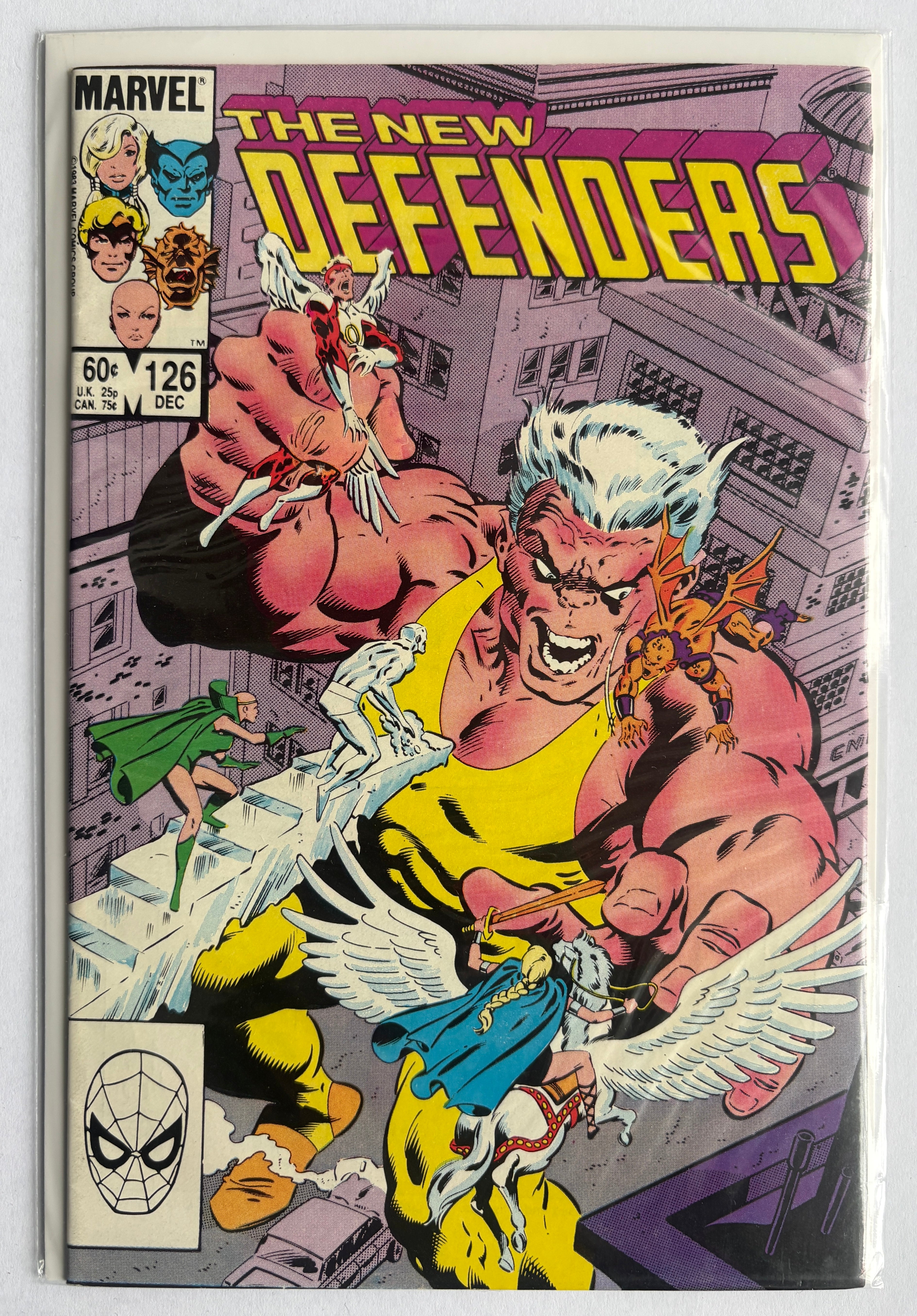 The New Defenders #126 - Marvel Comics December 1983 F/VF 7.0