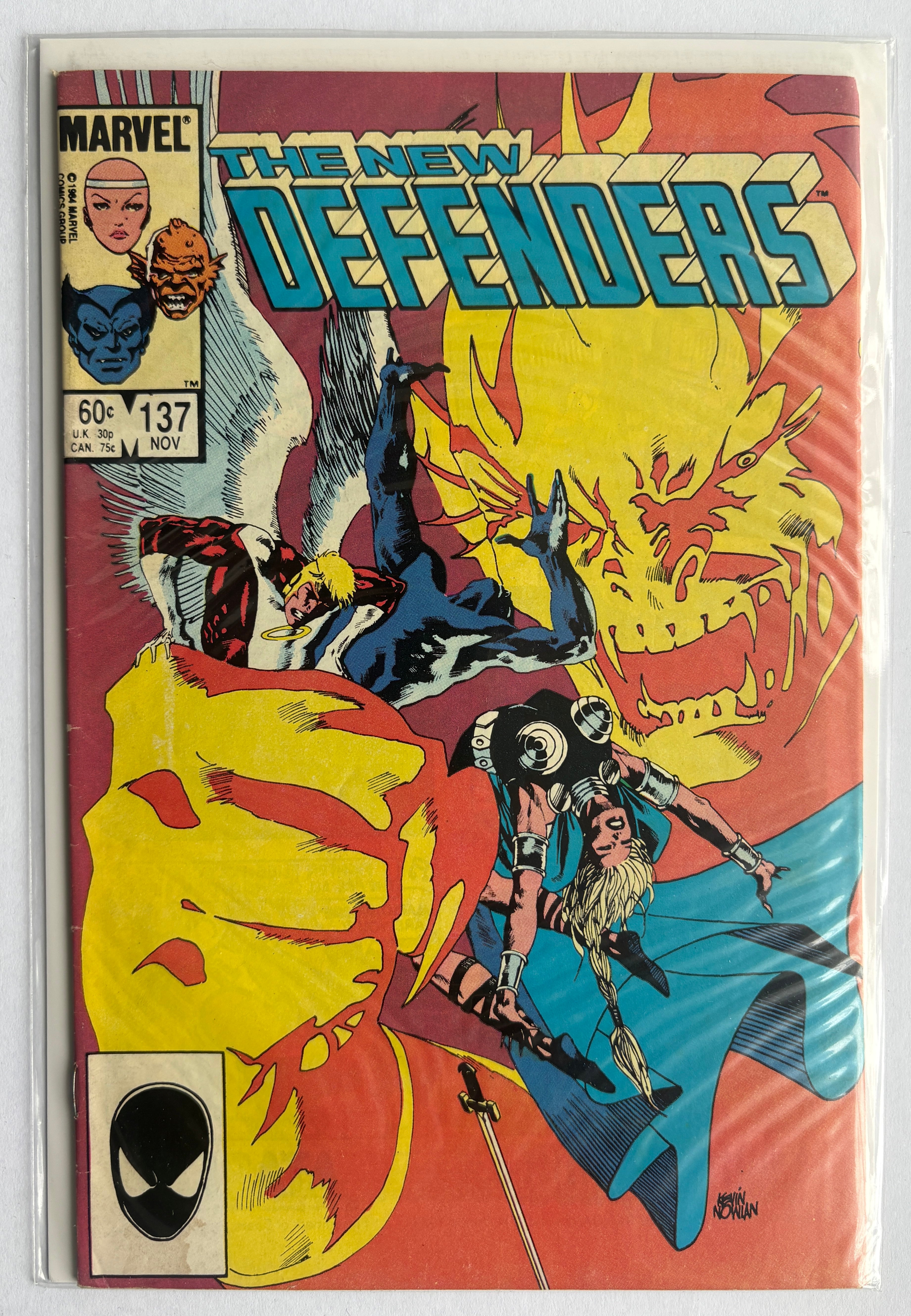 The New Defenders #137 - Marvel Comics - November 1984 FN+ 6.5