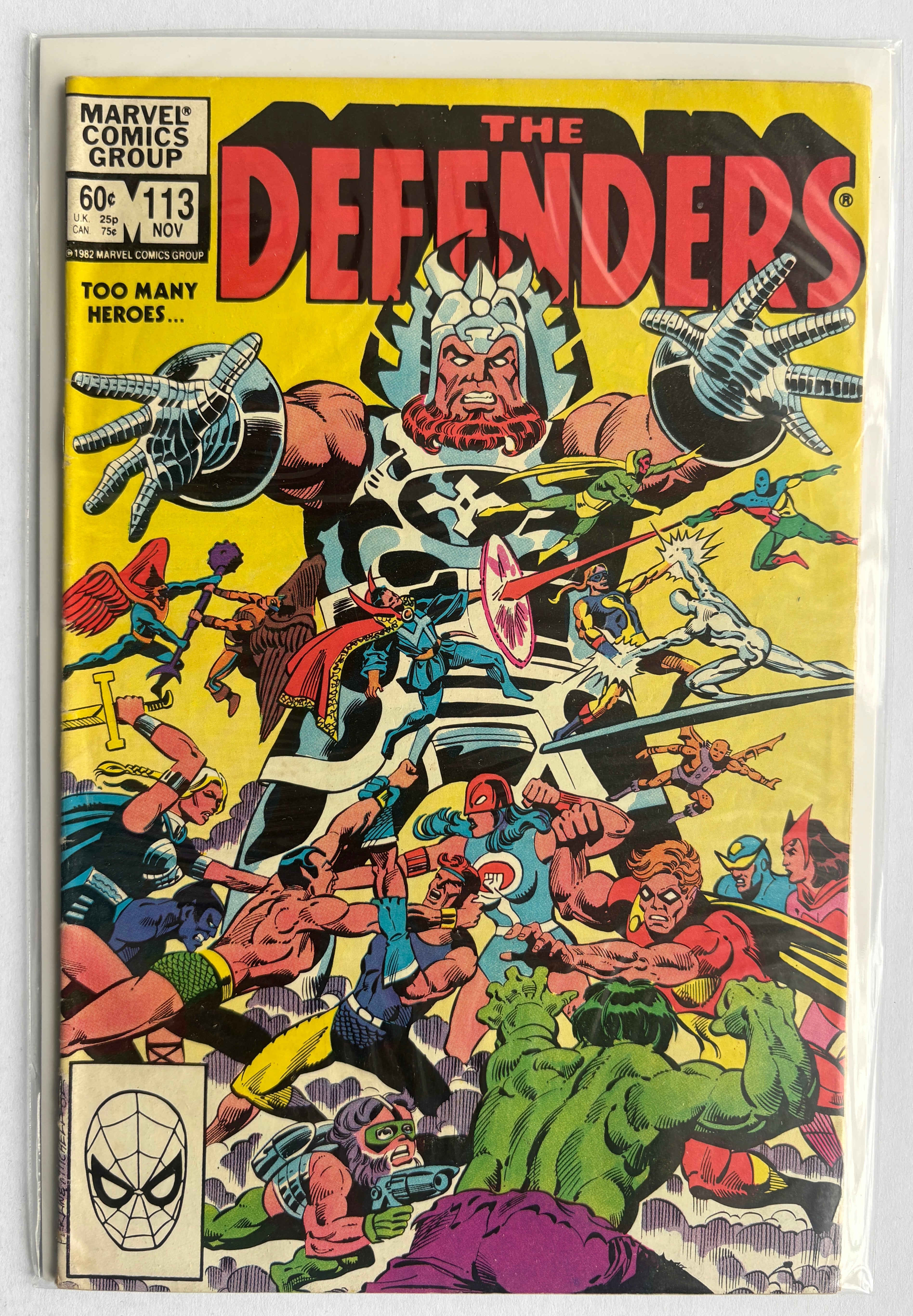 The Defenders #113 - Marvel Comics - November 1982 F/VF 7.0