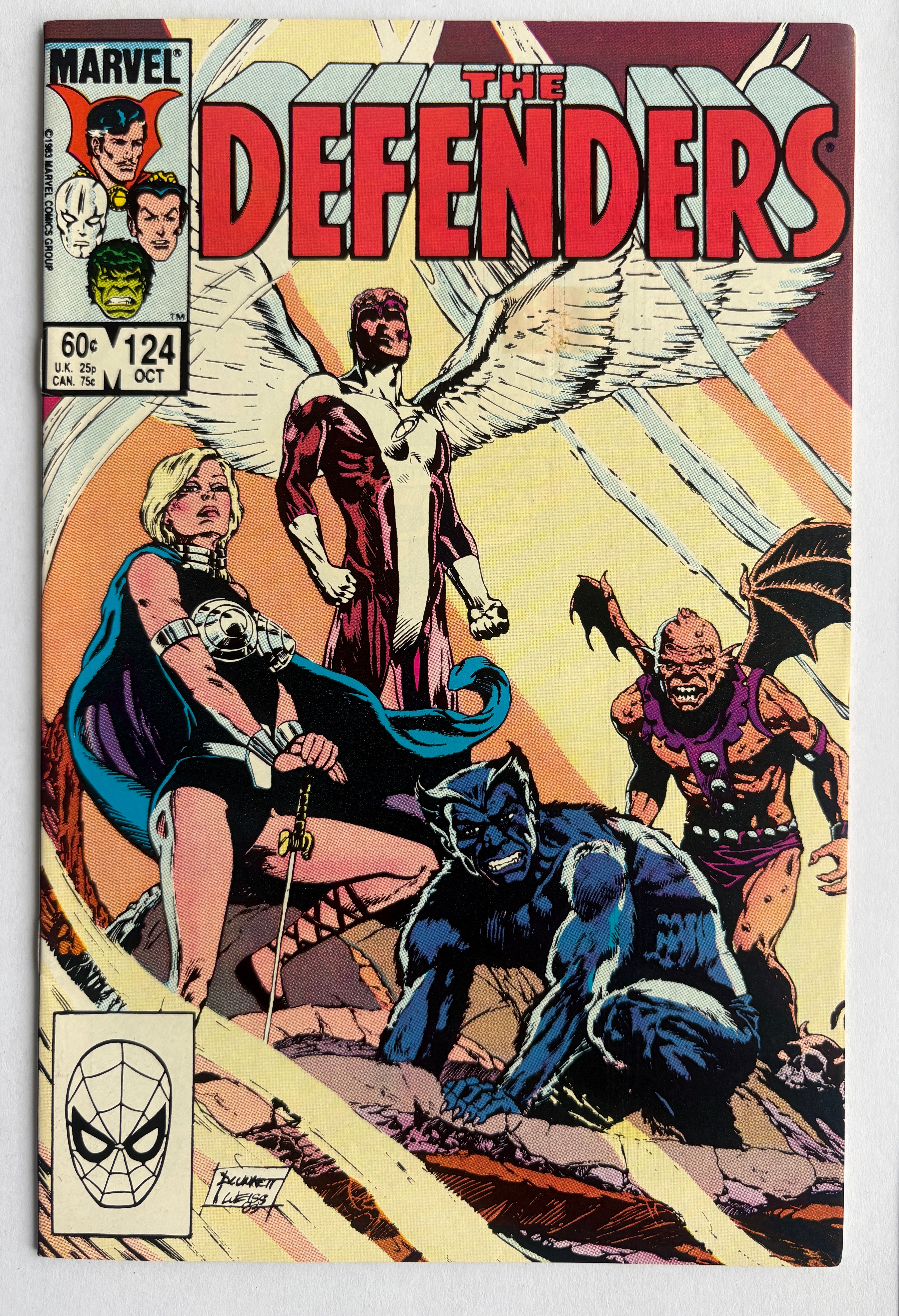 The Defenders #124 - Marvel Comics October1983 F/VF 7.0