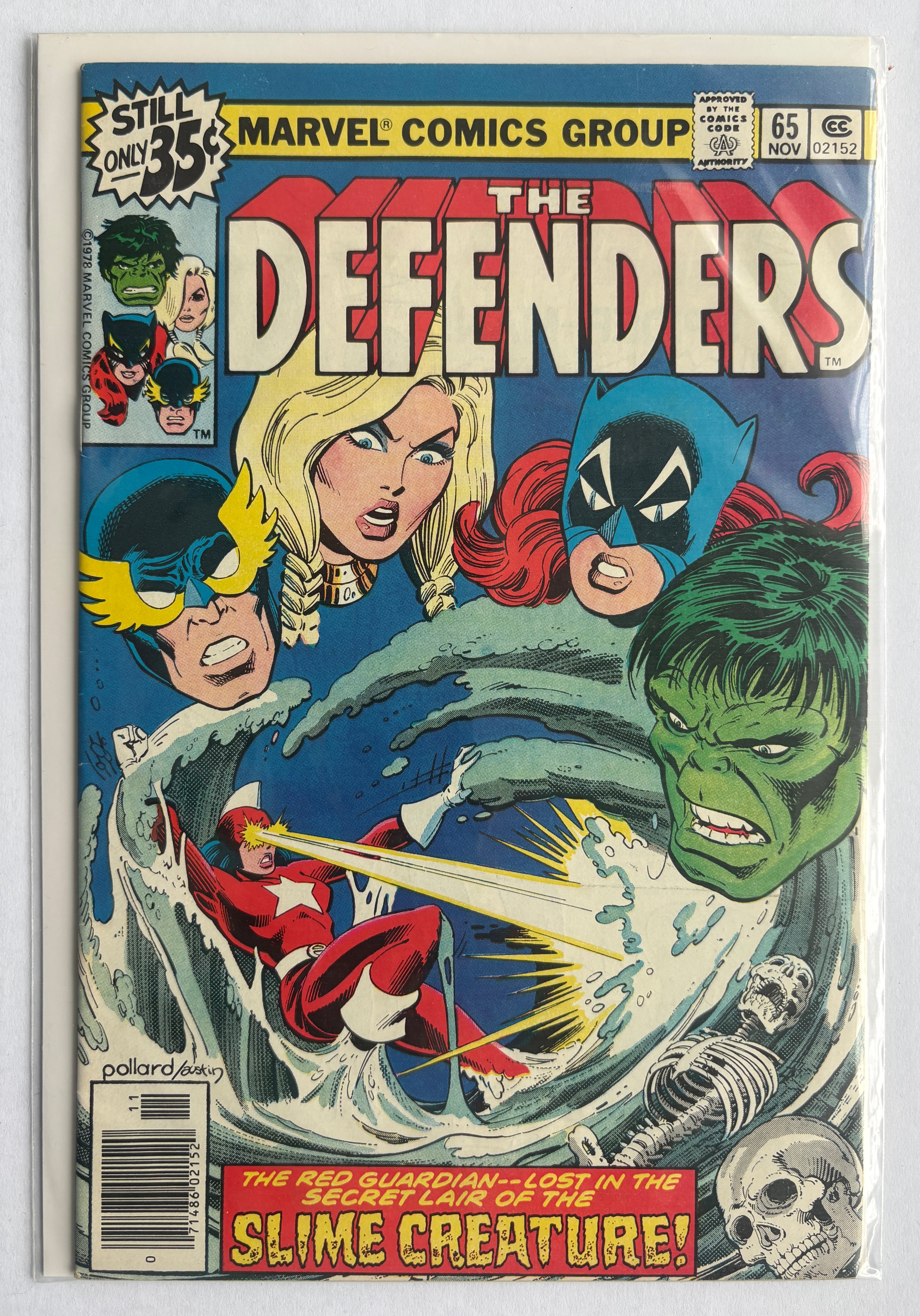The Defenders #65 - Marvel Comics - November 1978 F/VF 7.0