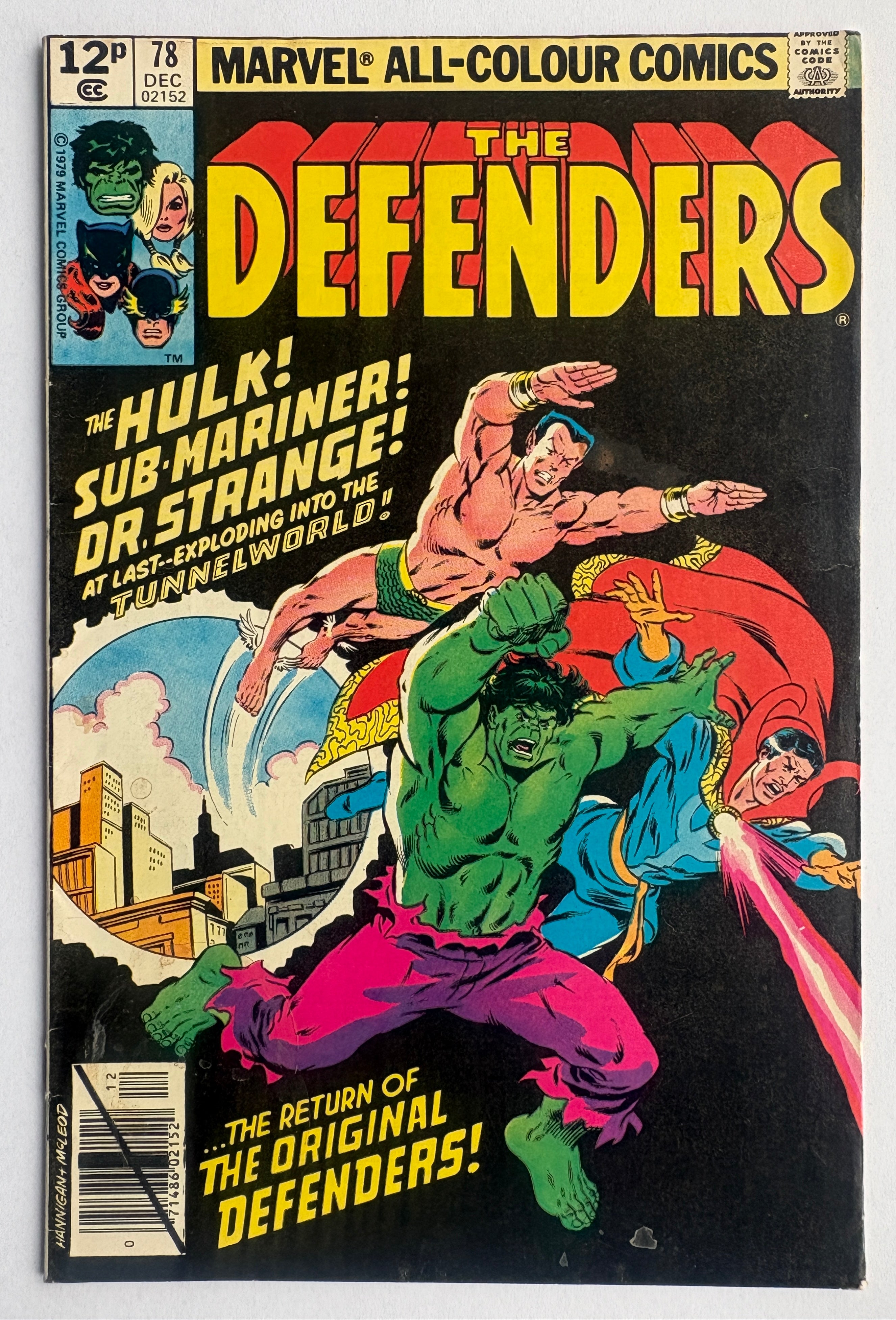 The Defenders #78 - UK Variant - Marvel Comics - December 1979 VG/FN 5.0