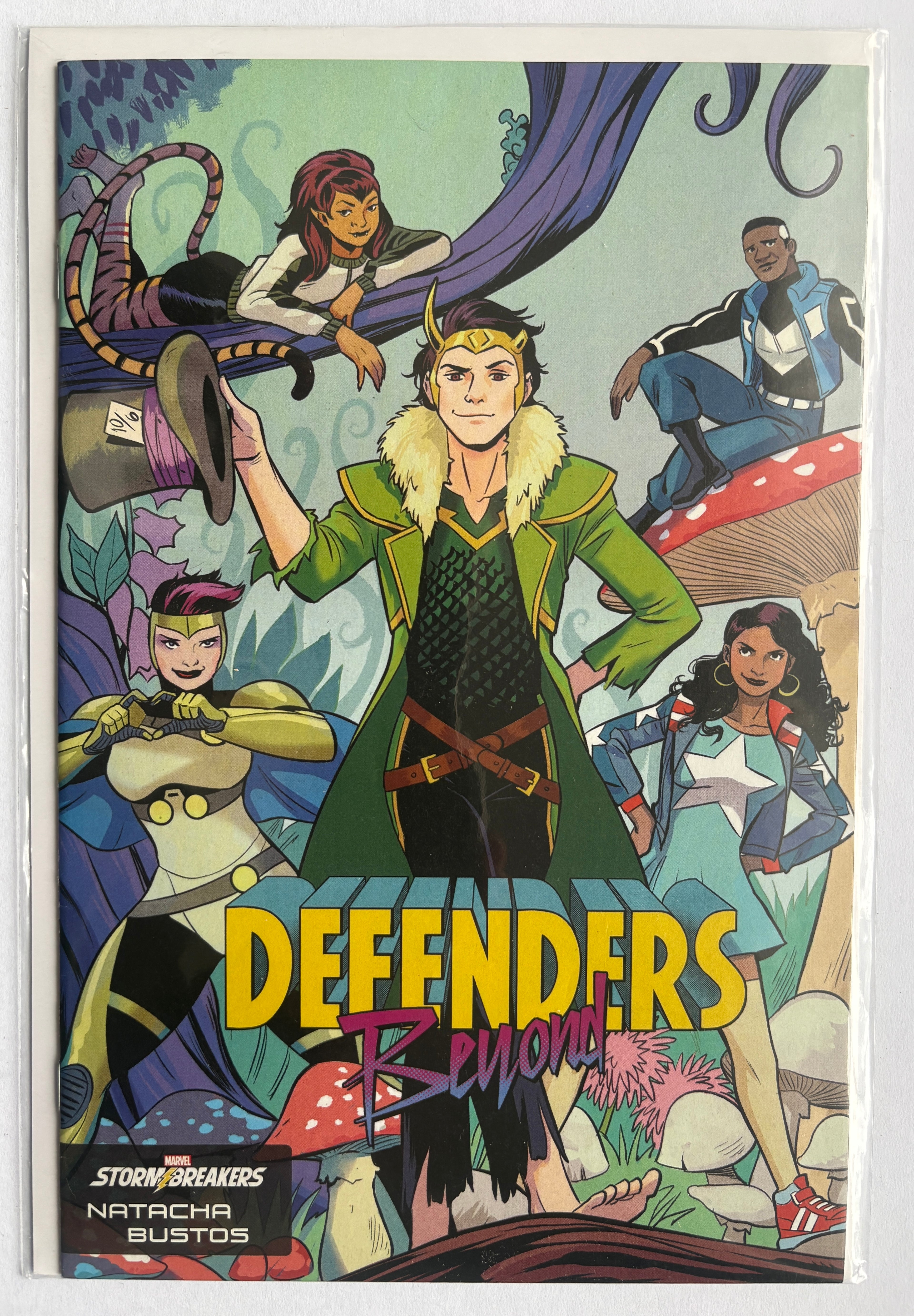 Defenders Beyond #1 - Bustos Stormbreaker Variant Marvel  2022 VF/NM 9.0