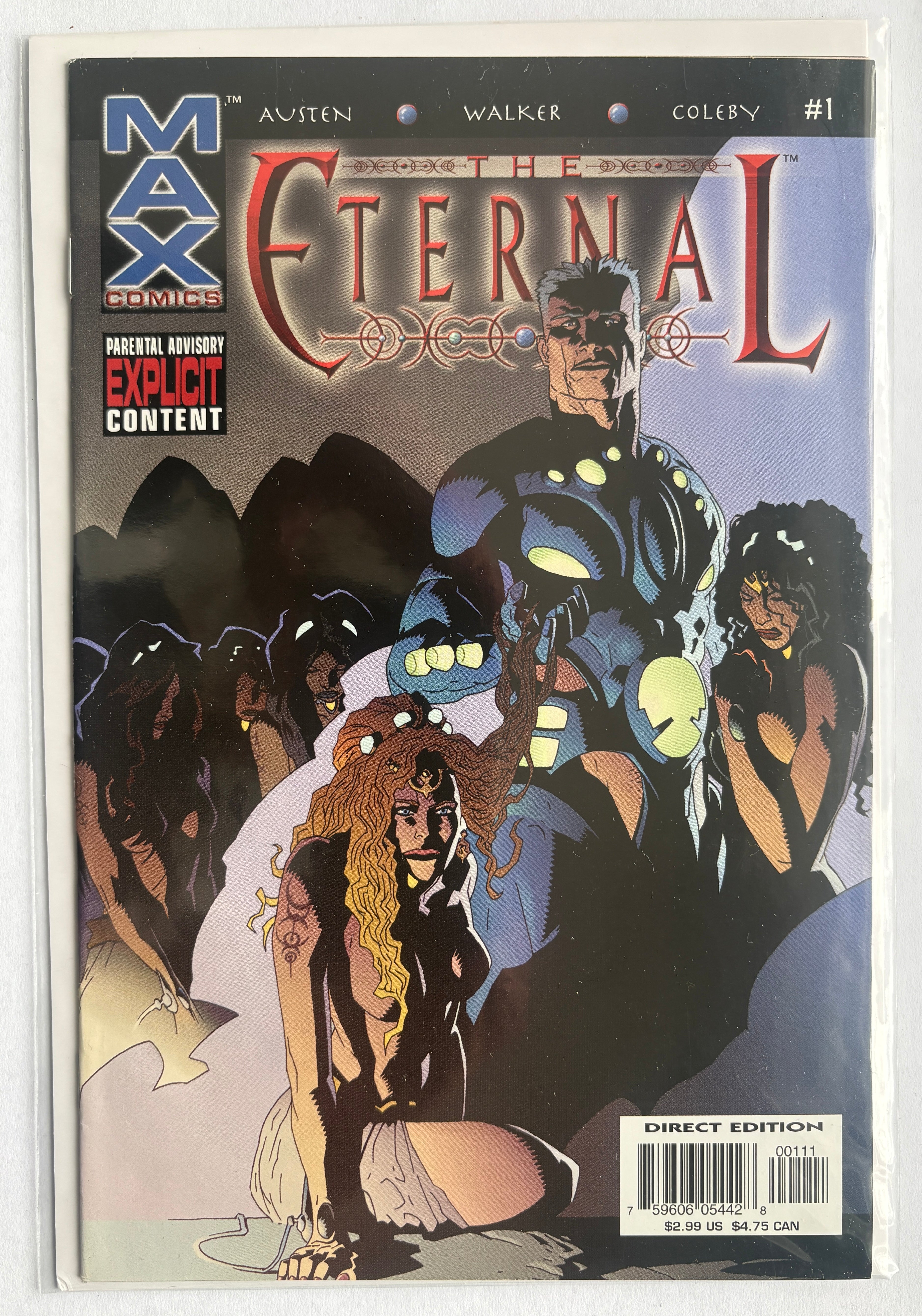 The Eternal #1 - 1st Printing Max Comics (Marvel) August 2003 VF 8.0
