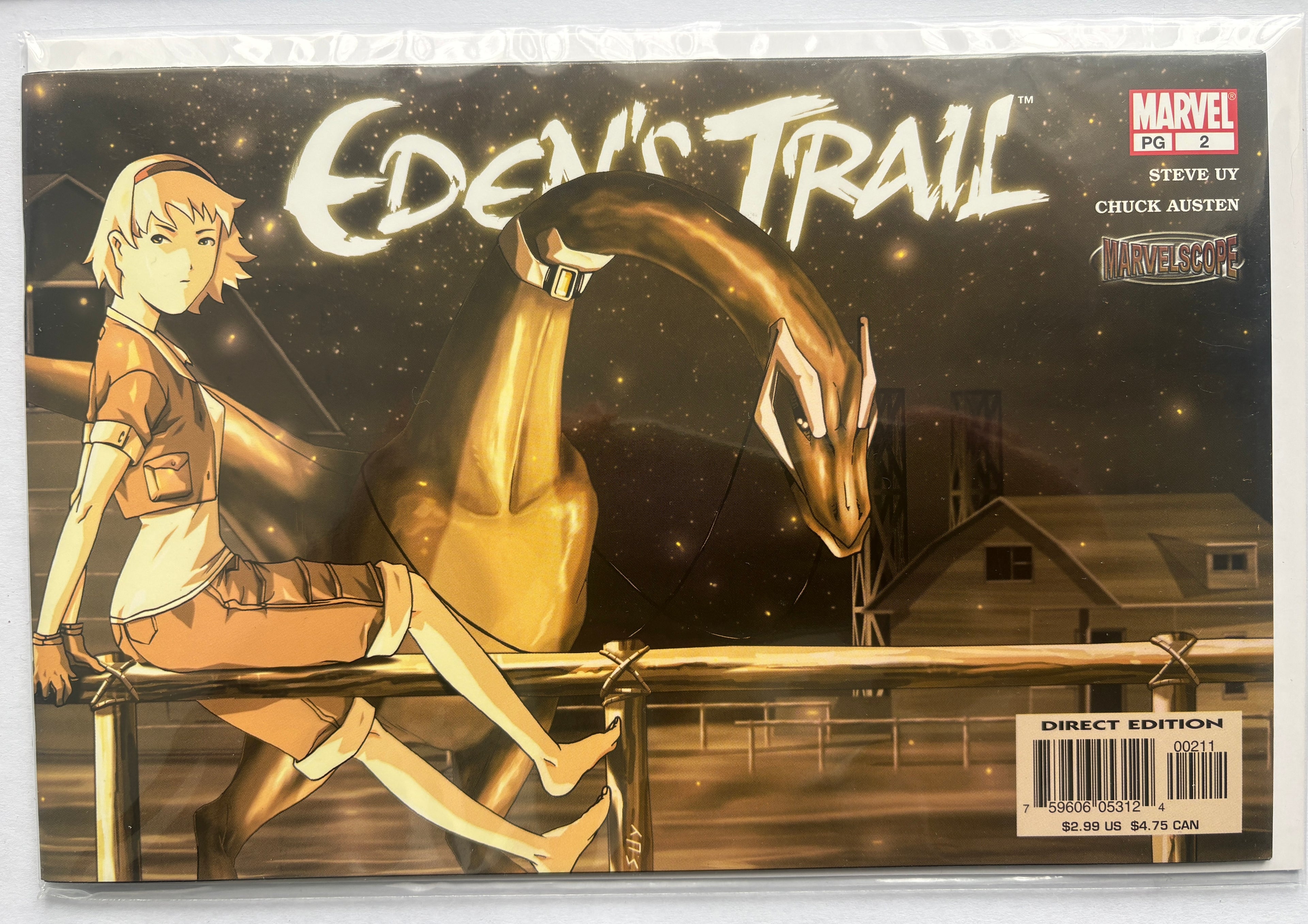 Eden's Trail #2 - 1st Printing Marvelscope Marvel Comics 2003 VF/NM 9.0