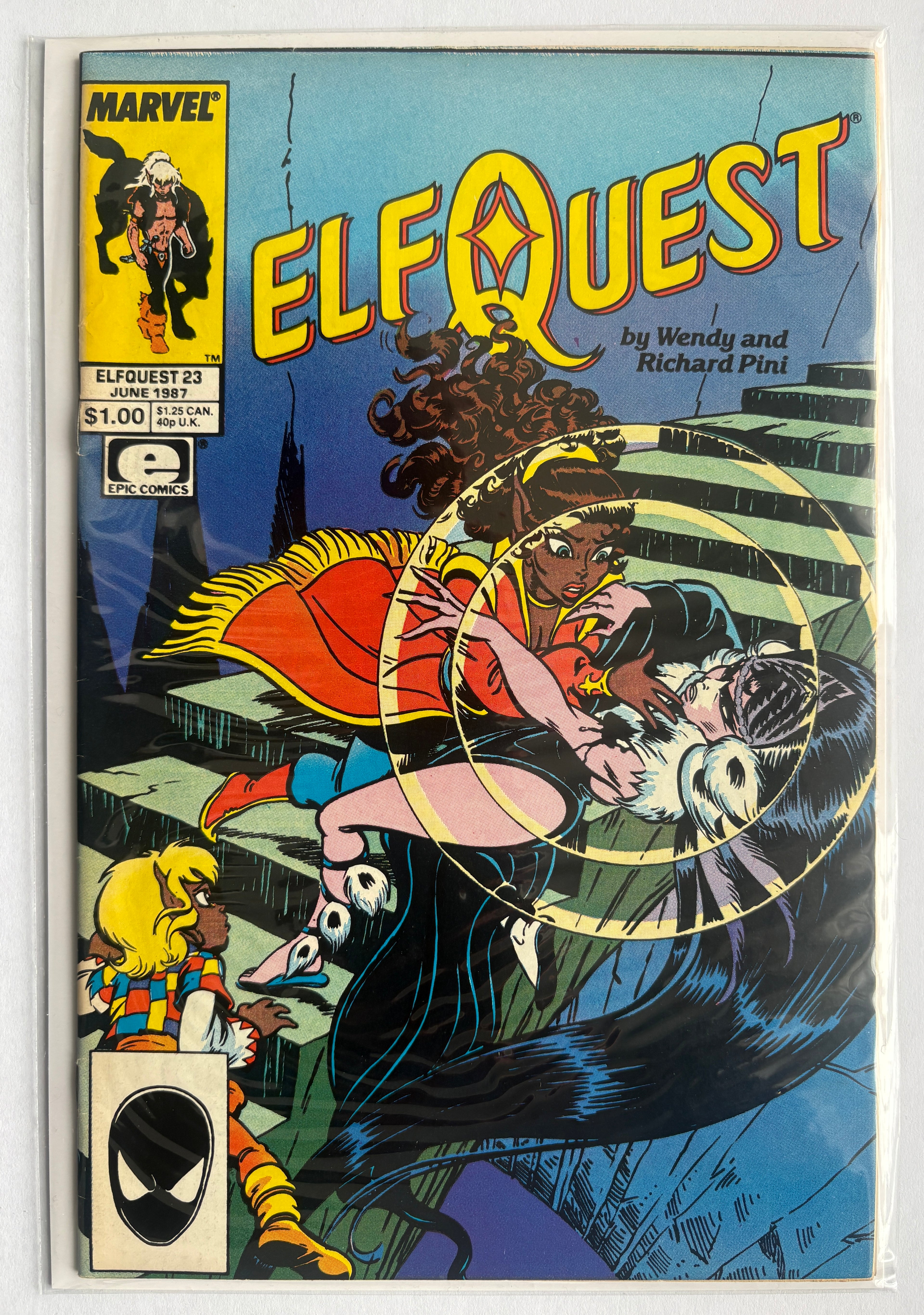 Elfquest #23 - Epic Comics Marvel June 1987 VF- 7.5