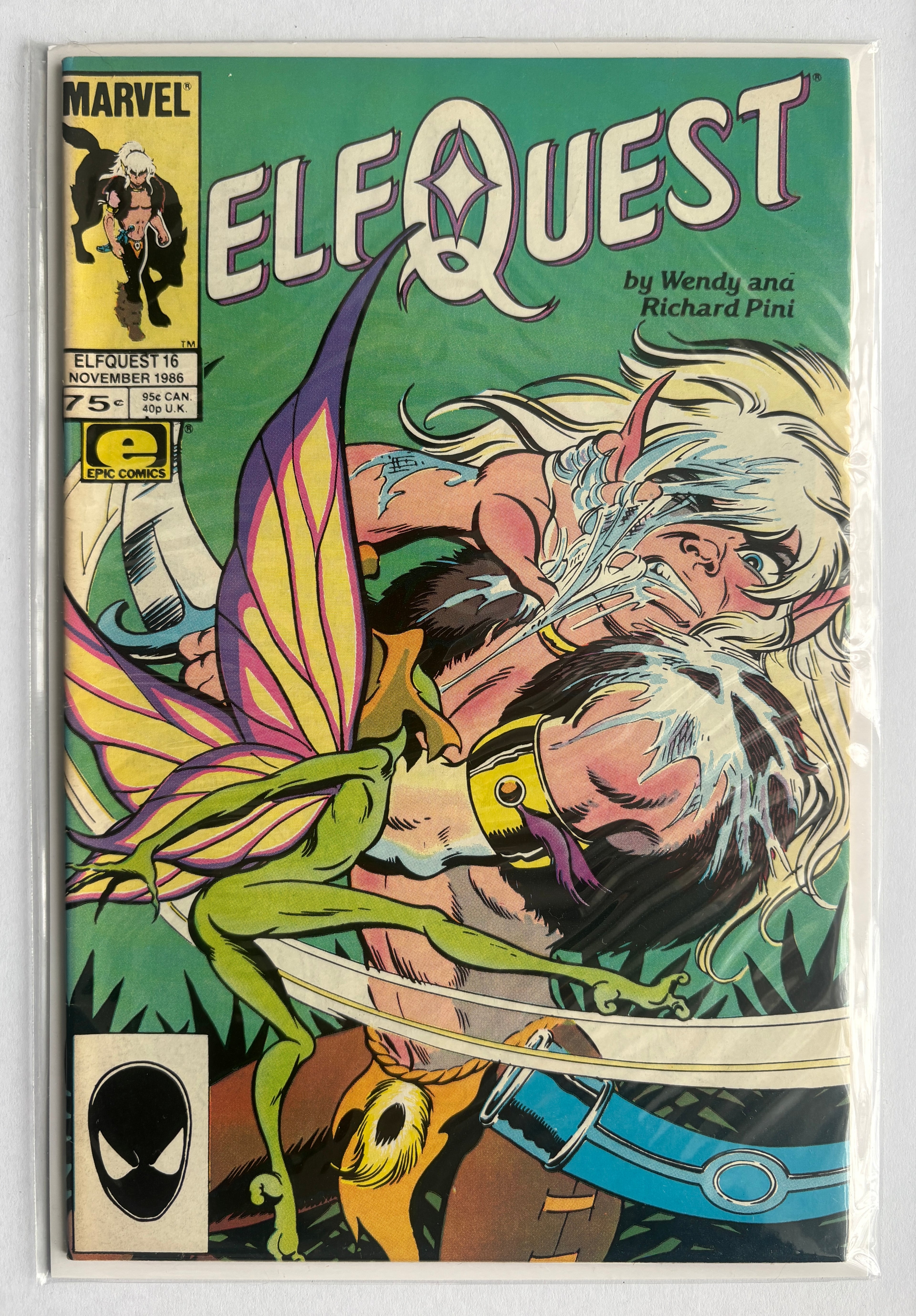 Elfquest #16 - Epic Comics Marvel November 1986 VF 8.0