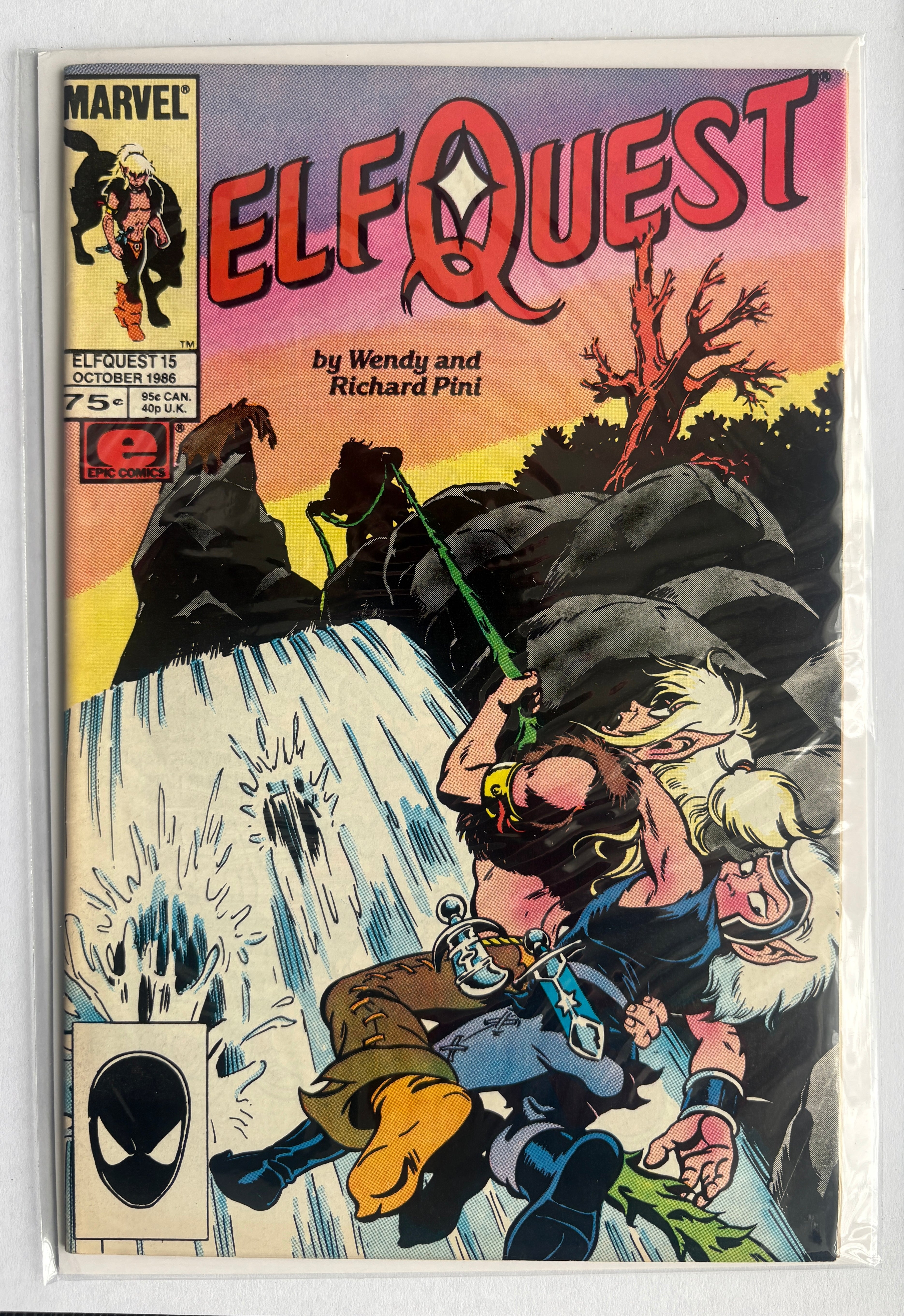 Elfquest #15 - Epic Comics Marvel October 1986 VF 8.0