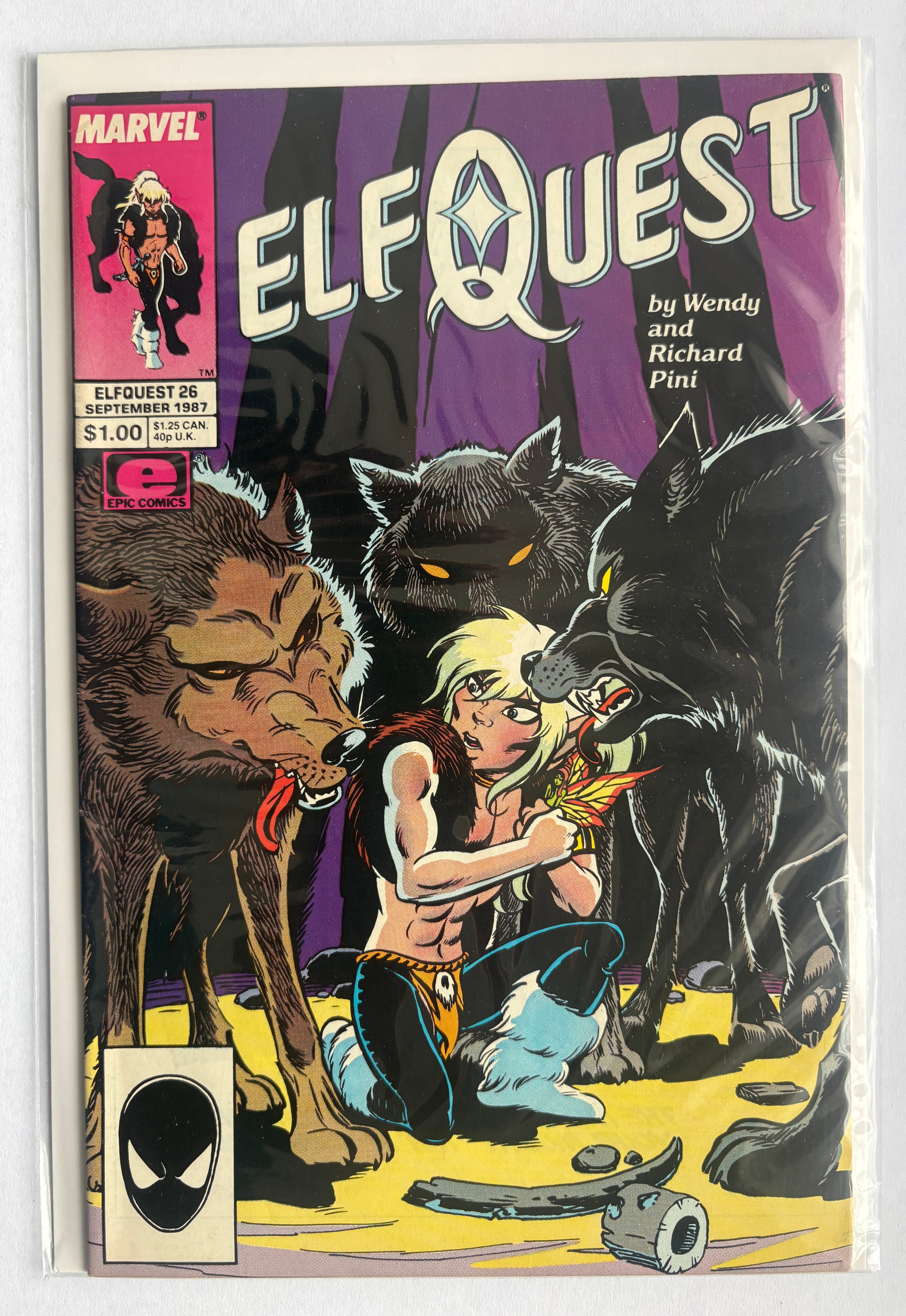 Elfquest #26 - Epic Comics Marvel September 1987 VF- 7.5