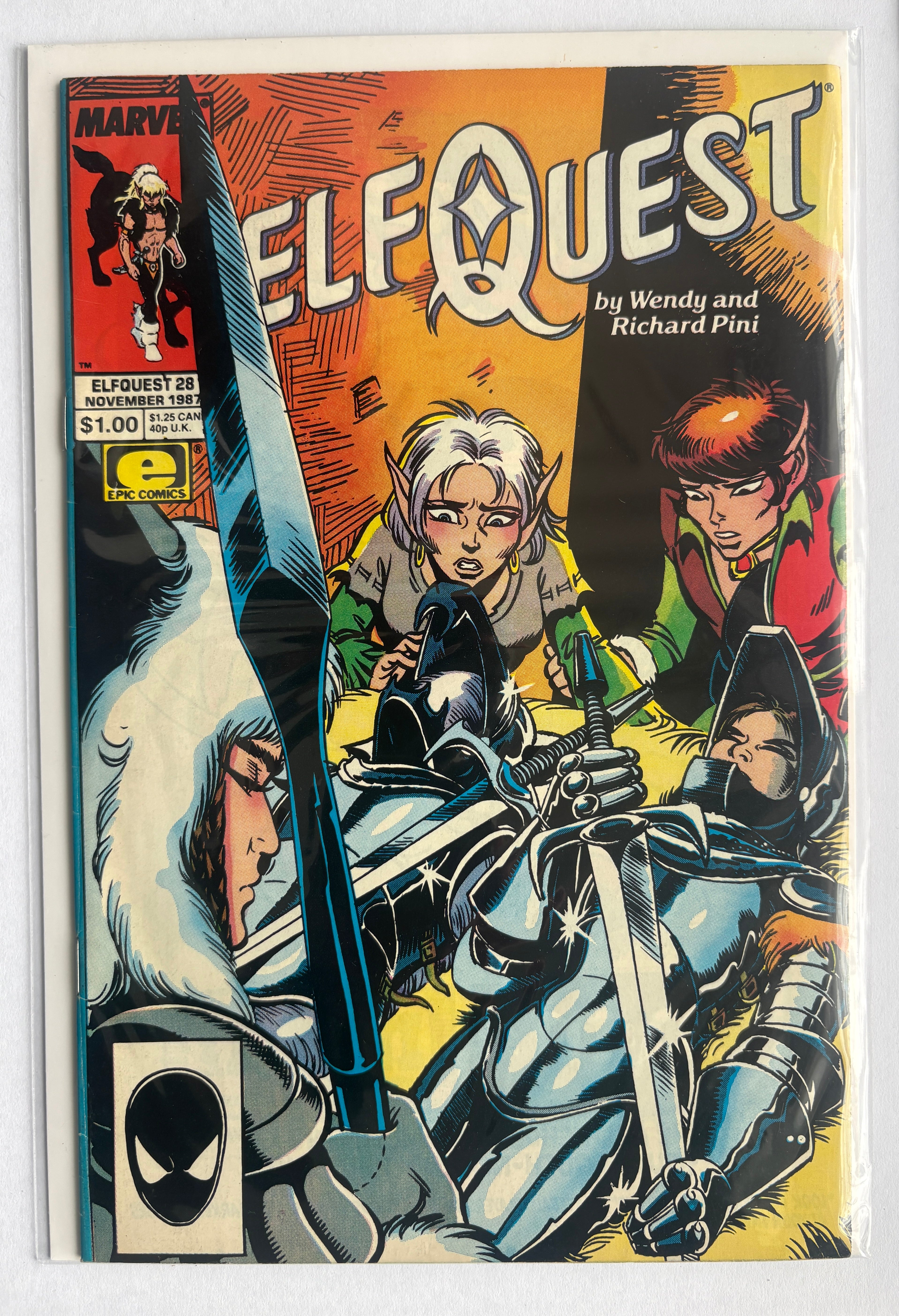 Elfquest #28 - Epic Comics Marvel November 1987 VF 8.0