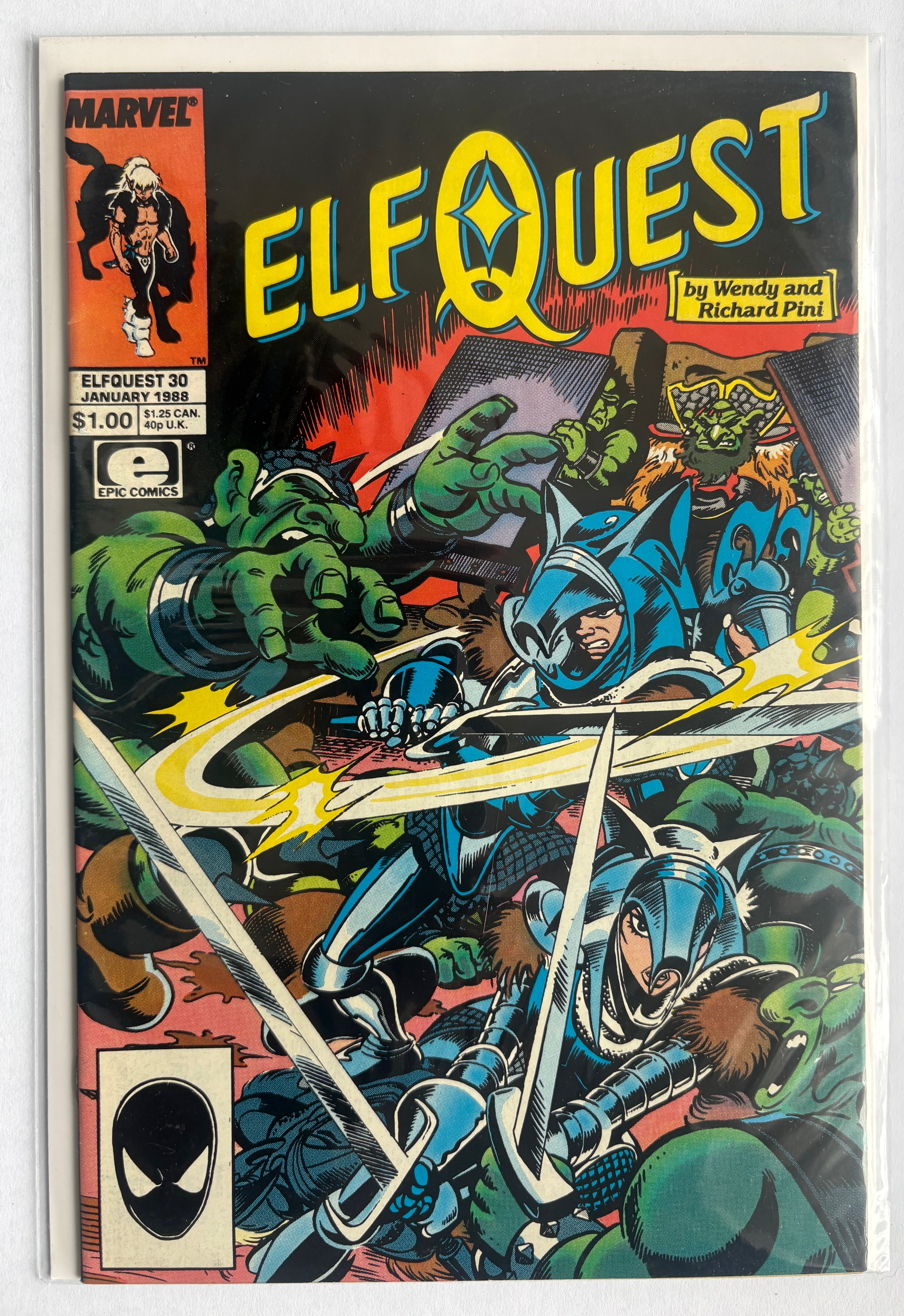 Elfquest #30 - Epic Comics Marvel January 1988 VF- 7.0