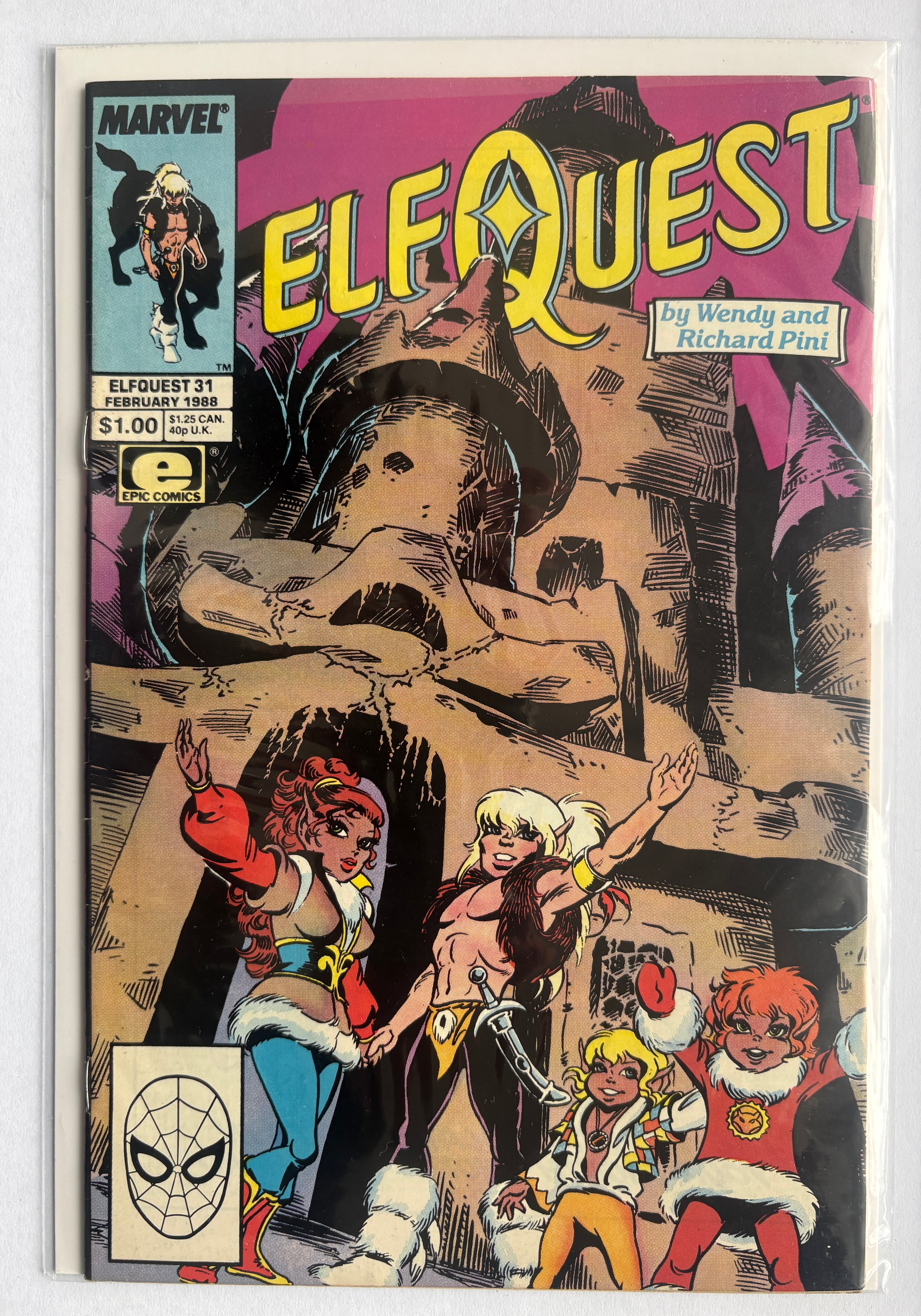Elfquest #31 - Epic Comics Marvel February 1988 VF- 7.0