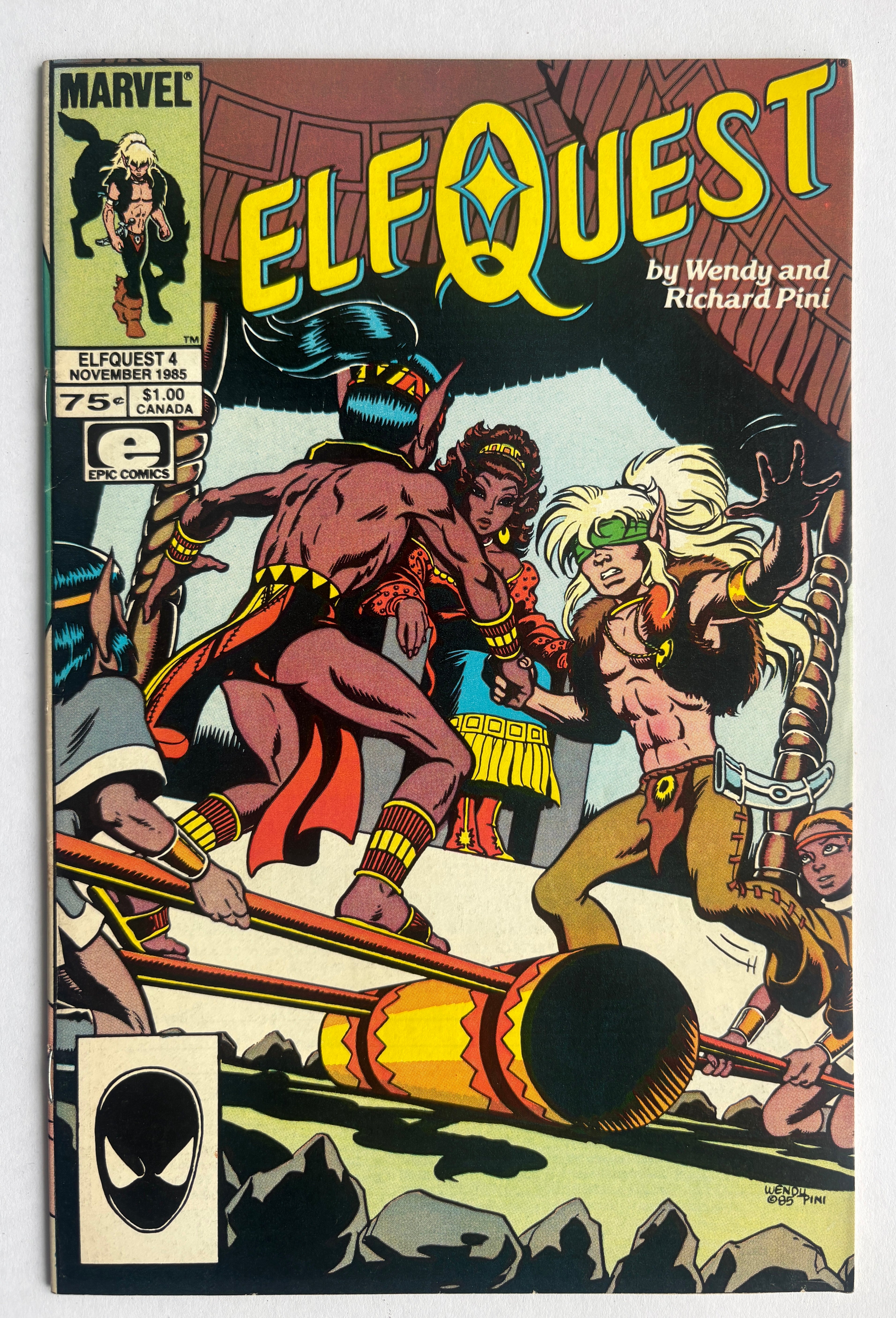 Elfquest #4 - Epic Comics Marvel November 1985 VF- 7.0