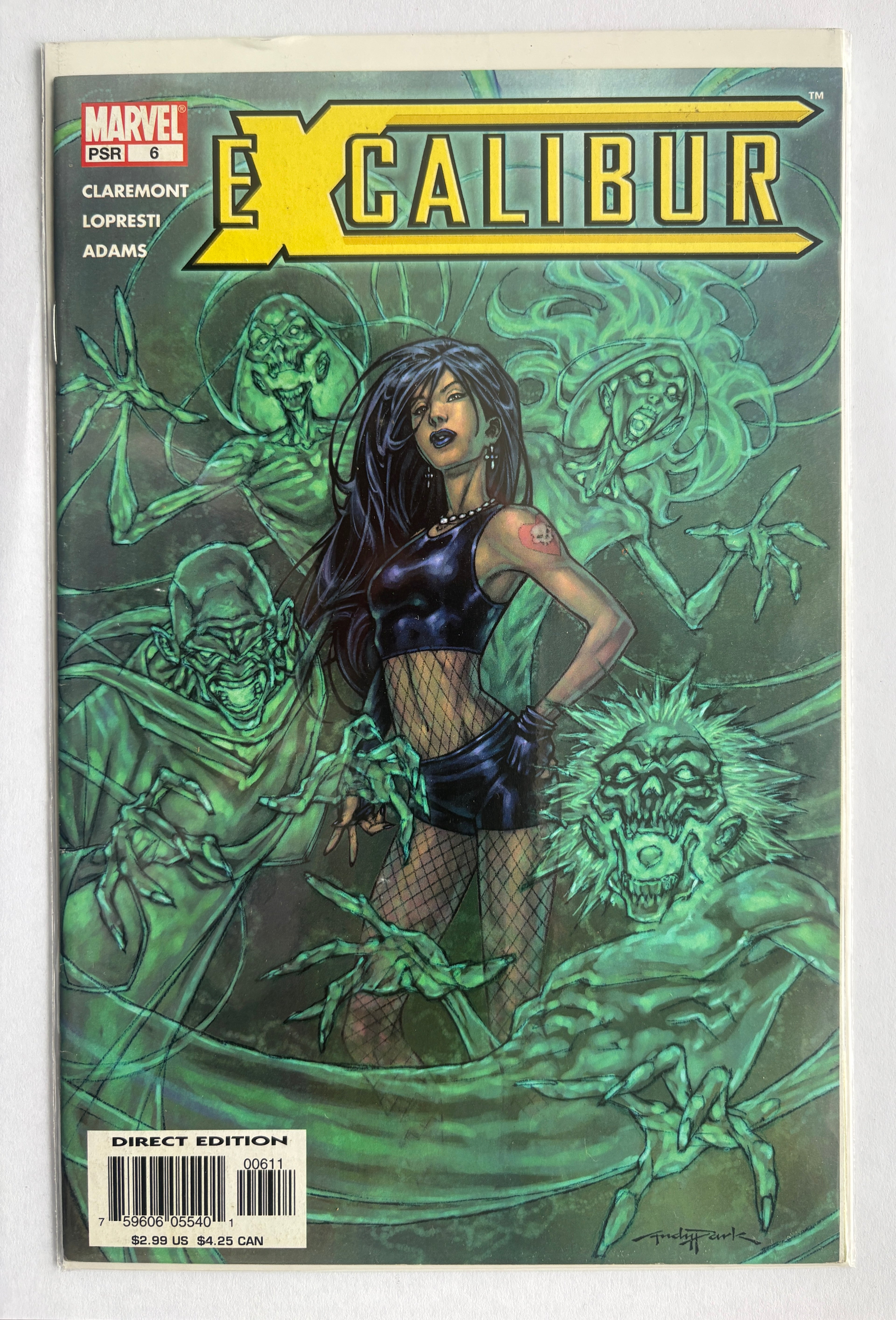 Excalibur #6 - 1st Printing  Marvel Comics December 2004 F/VF 7.0