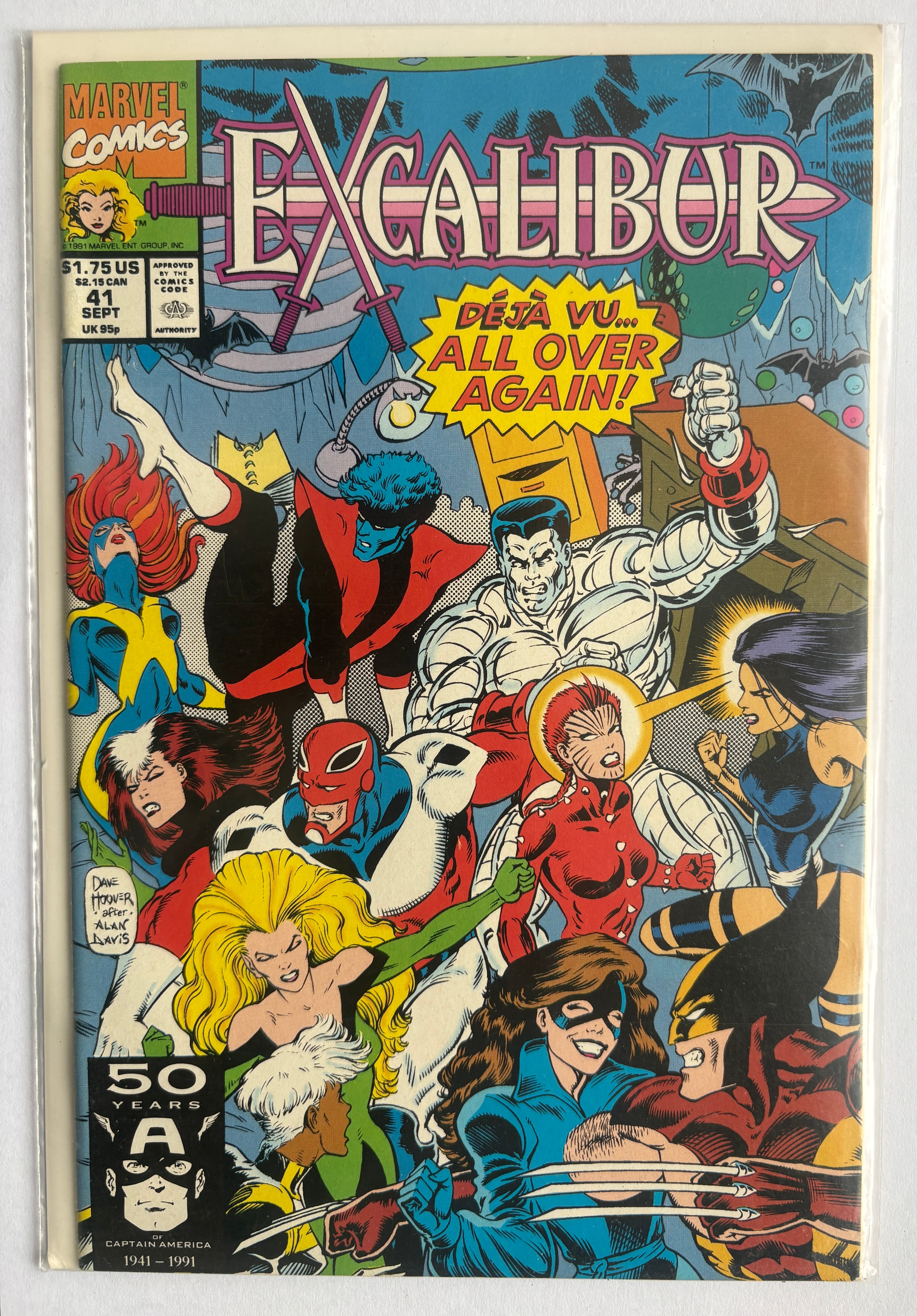 Excalibur #41 - Marvel Comics September 1991 VF+ 8.5
