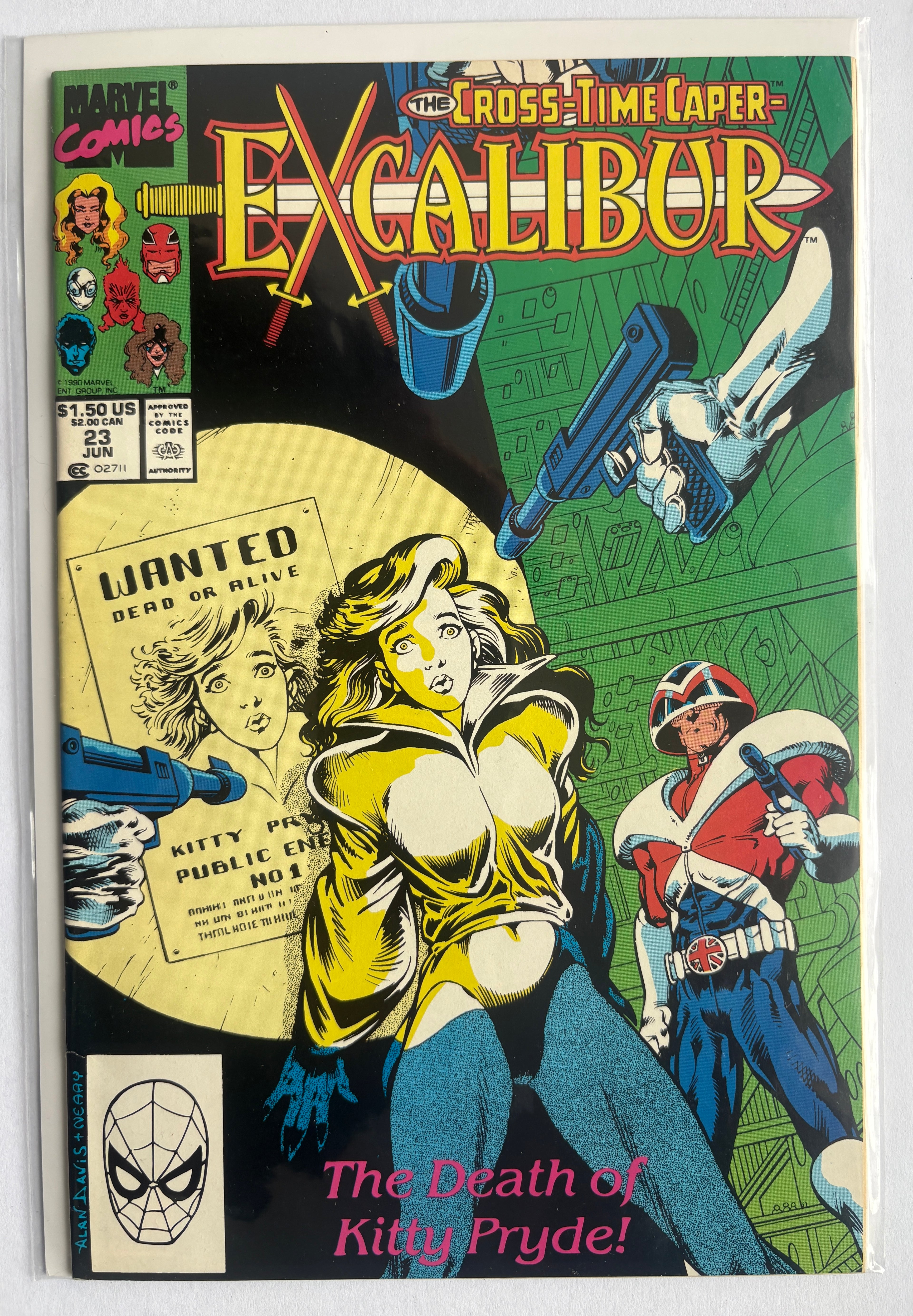 Excalibur #23 - Marvel Comics June 1990 VF 8.0