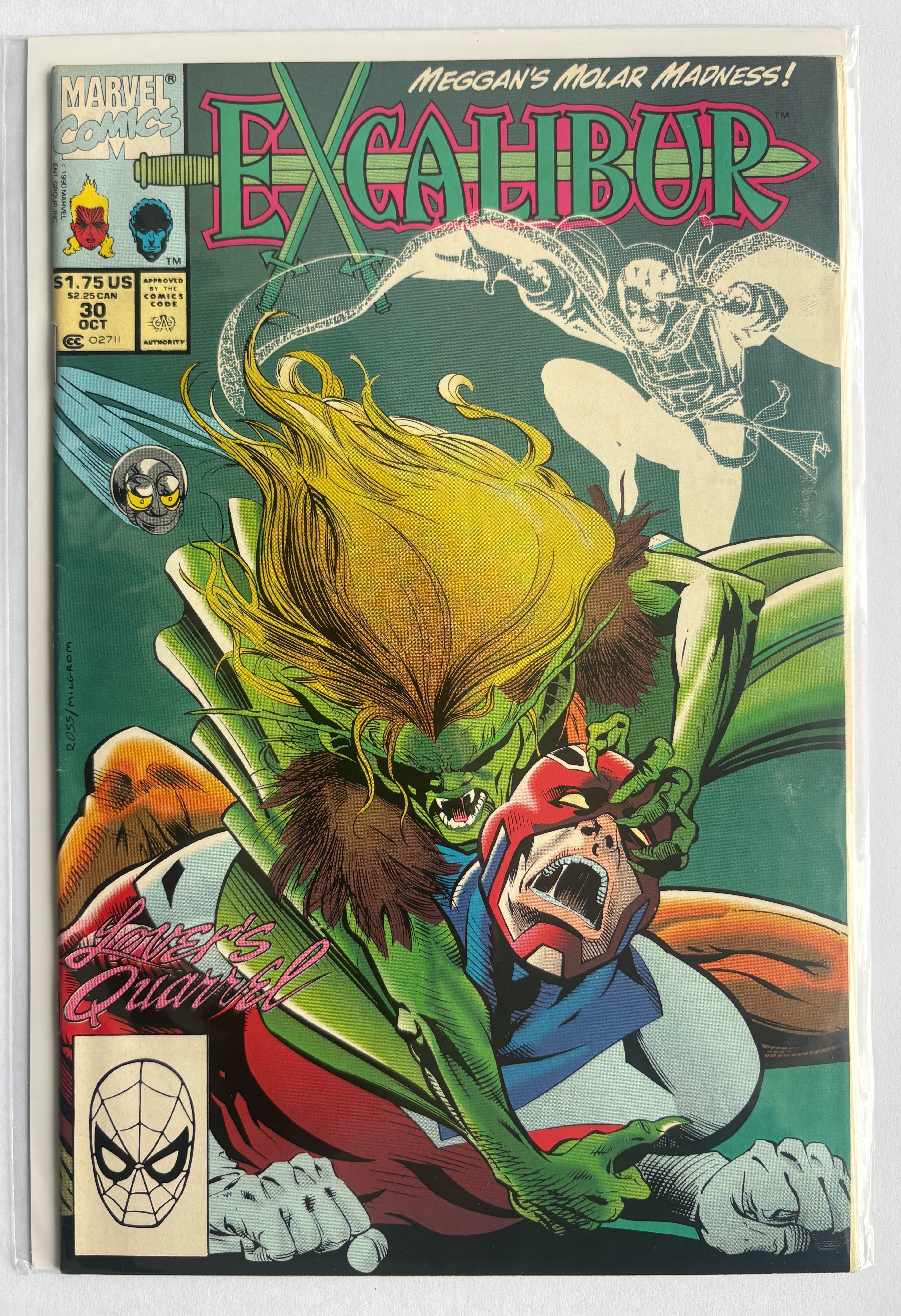Excalibur #30 - Marvel Comics October 1990 VF 8.0