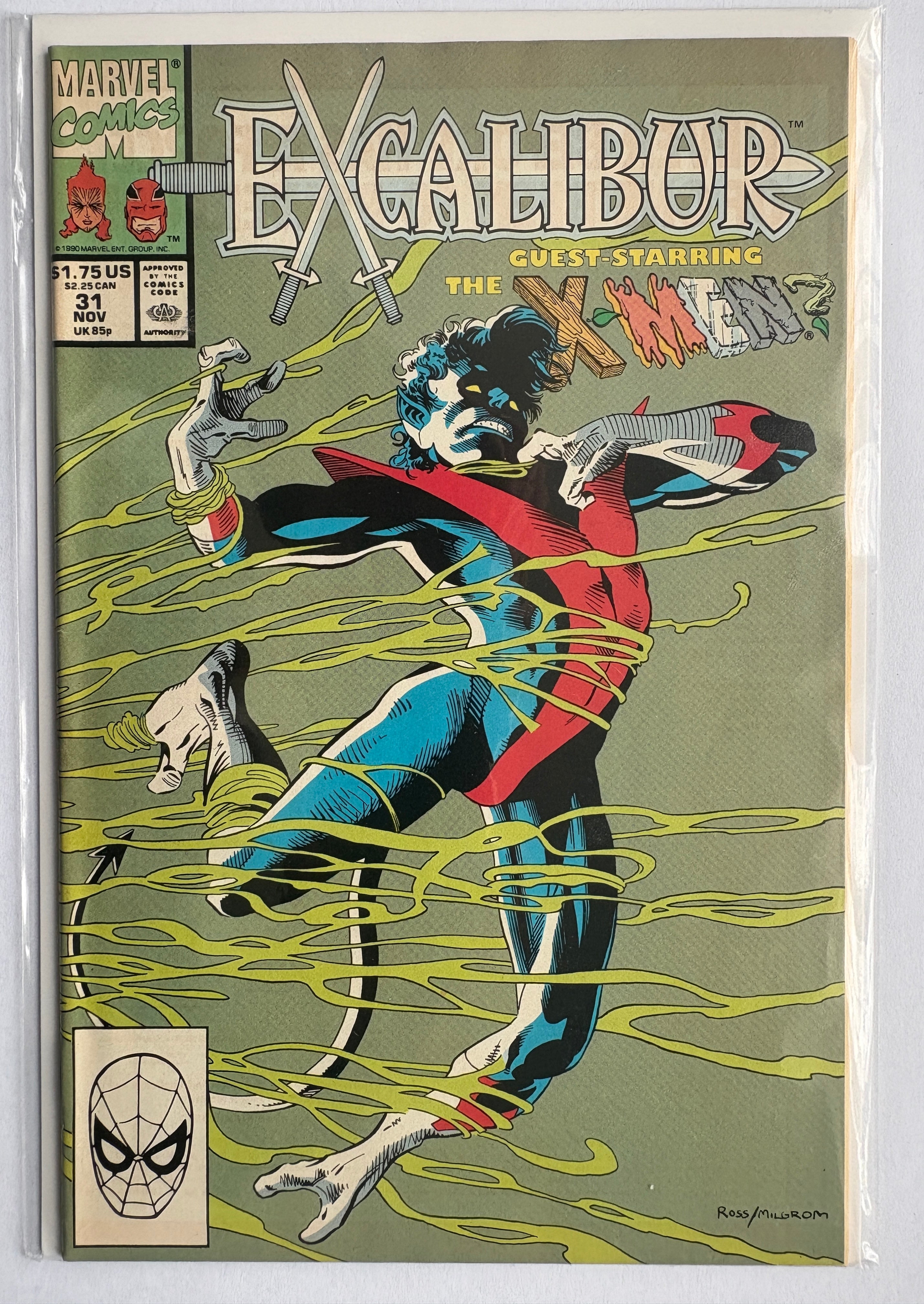 Excalibur #31 - Marvel Comics November 1990 VF 8.0
