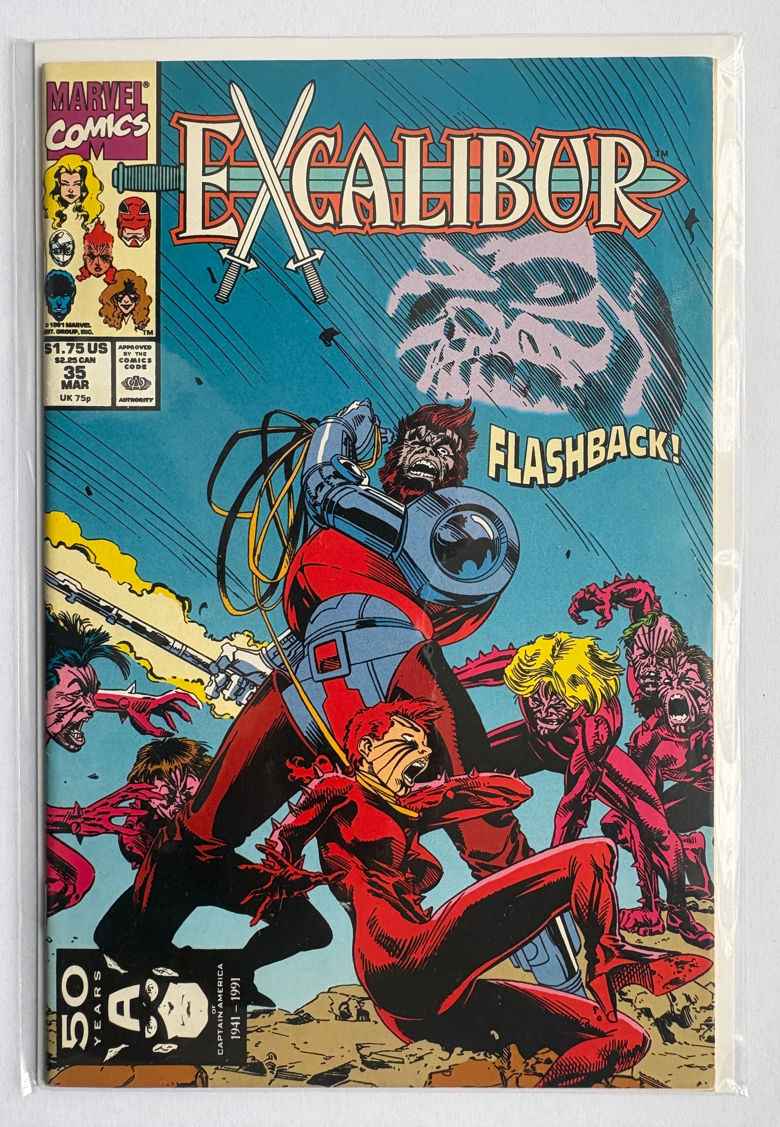 Excalibur #35 - Marvel Comics March 1991 VF 8.0