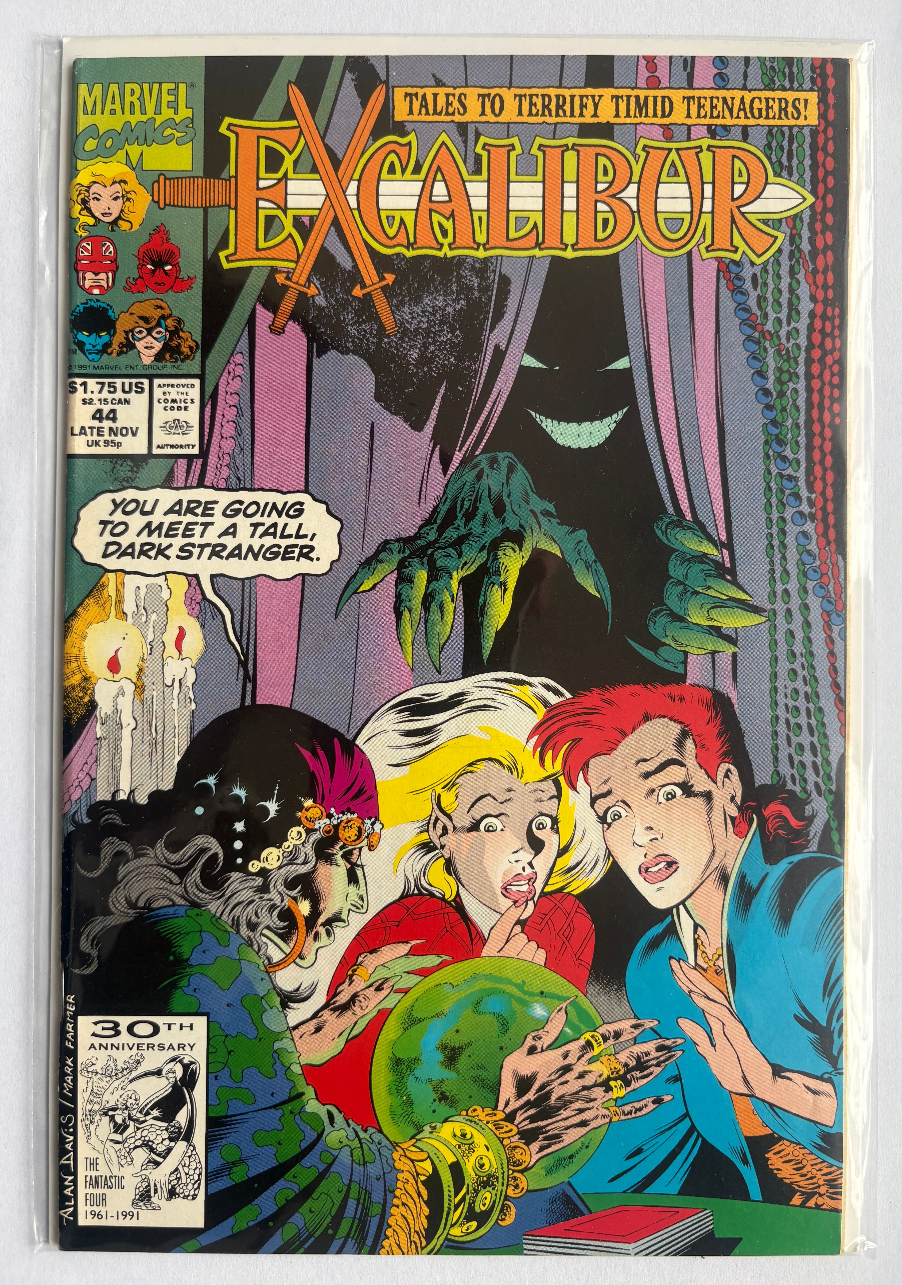 Excalibur #44 - Marvel Comics Late November 1991 VF+ 8.5