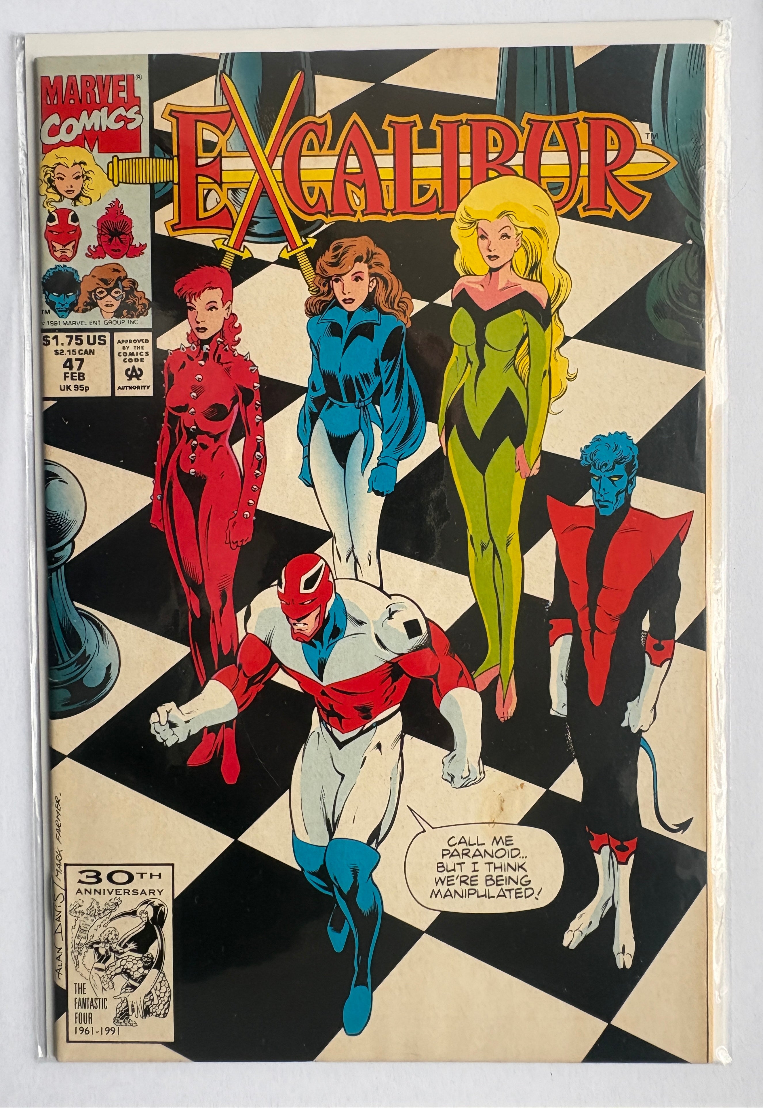 Excalibur #47 - Marvel Comics February 1992 VF 8.0