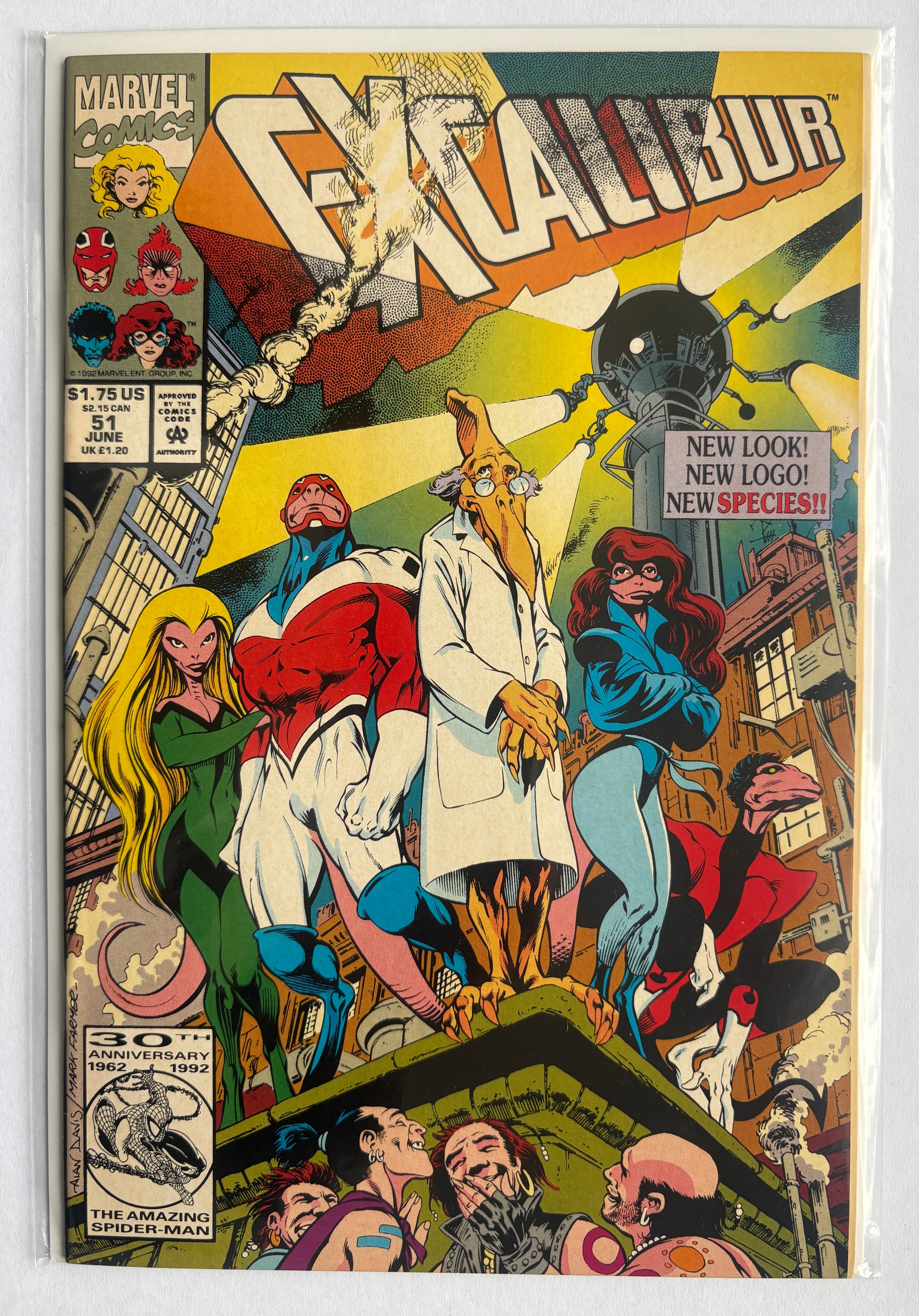 Excalibur #51 - Marvel Comics June 1992 VF+ 8.5