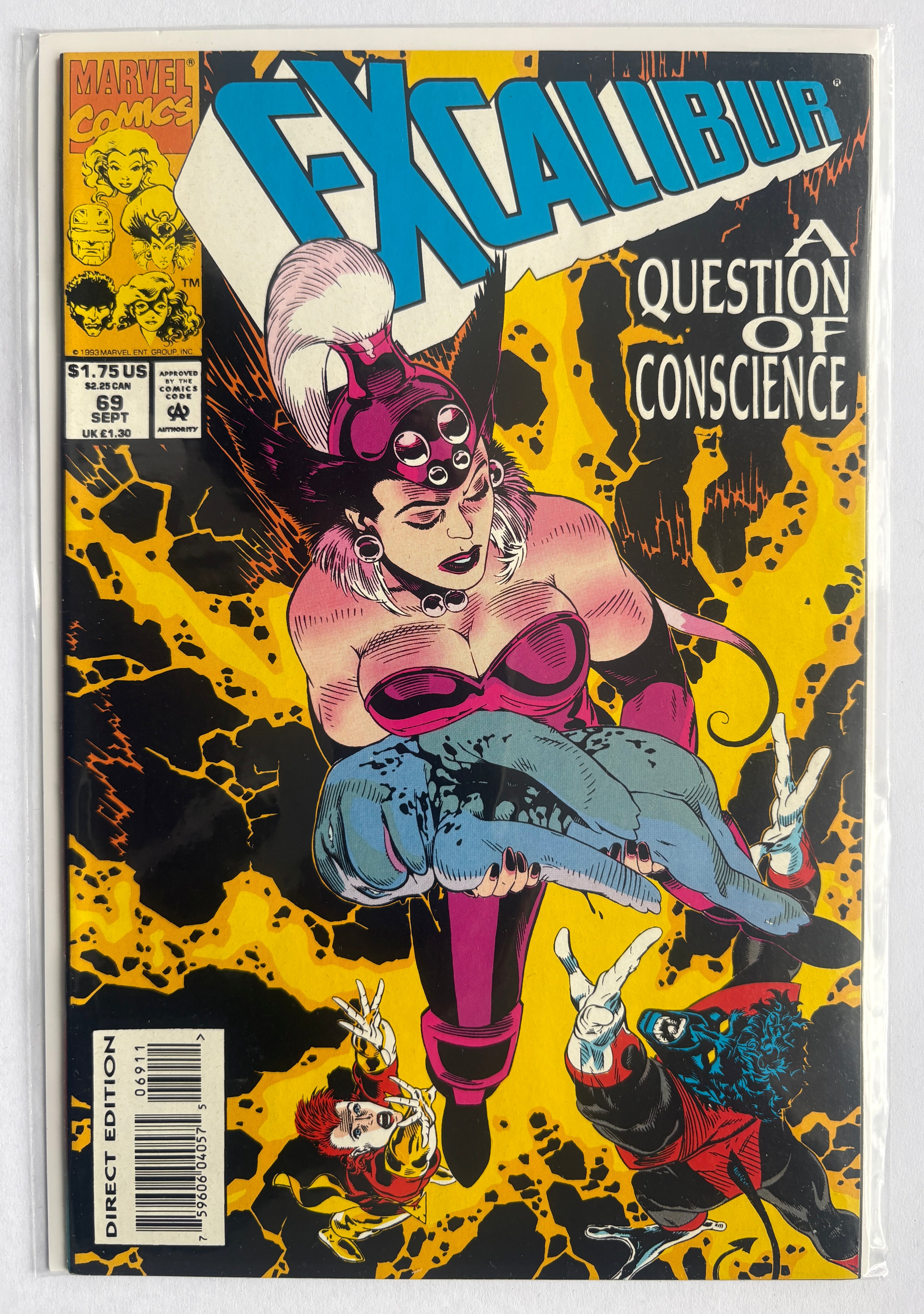 Excalibur #69 - Marvel Comics September 1993 VF+ 8.5