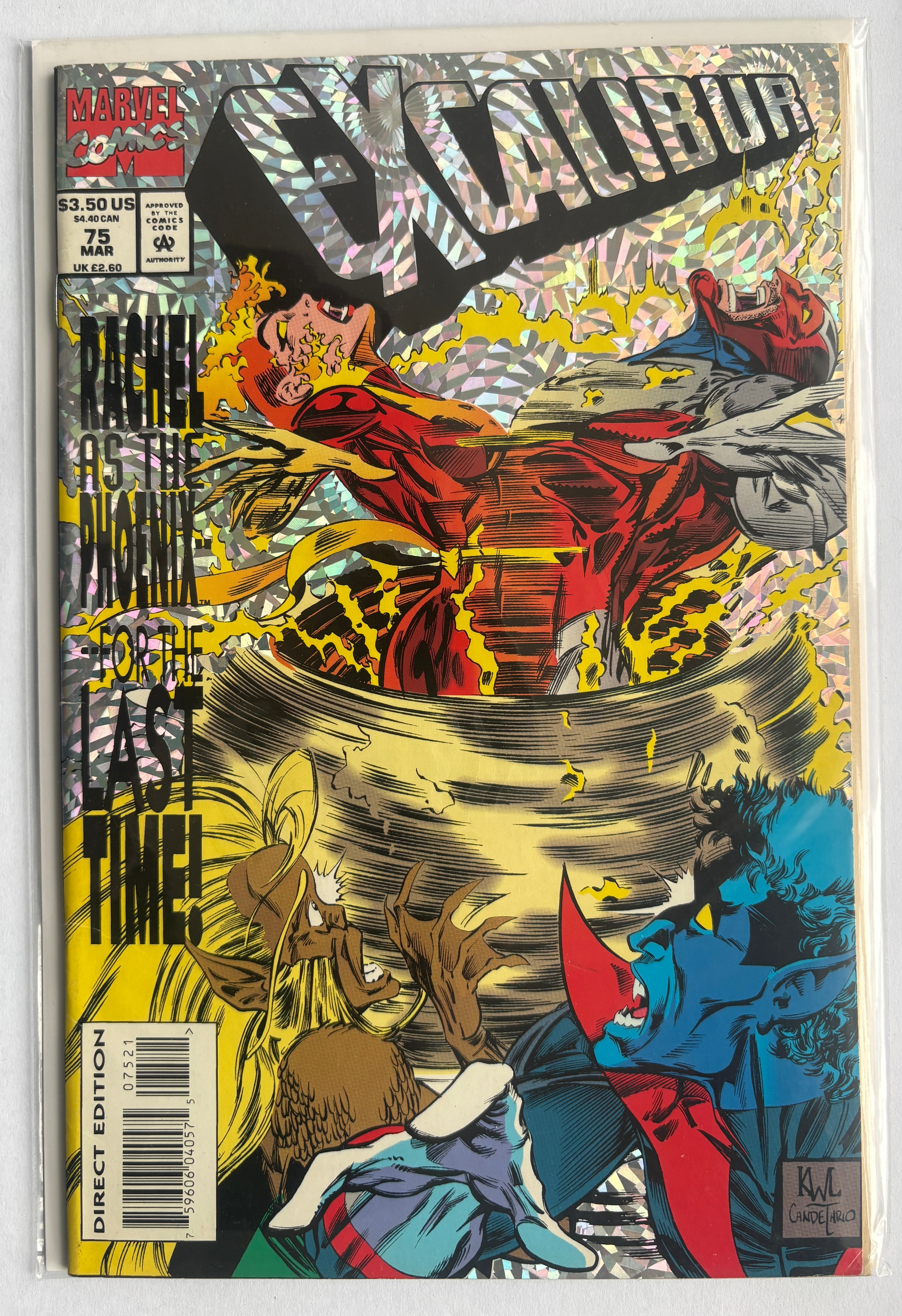 Excalibur #75 - Marvel Comics March 1994 VF- 7.5