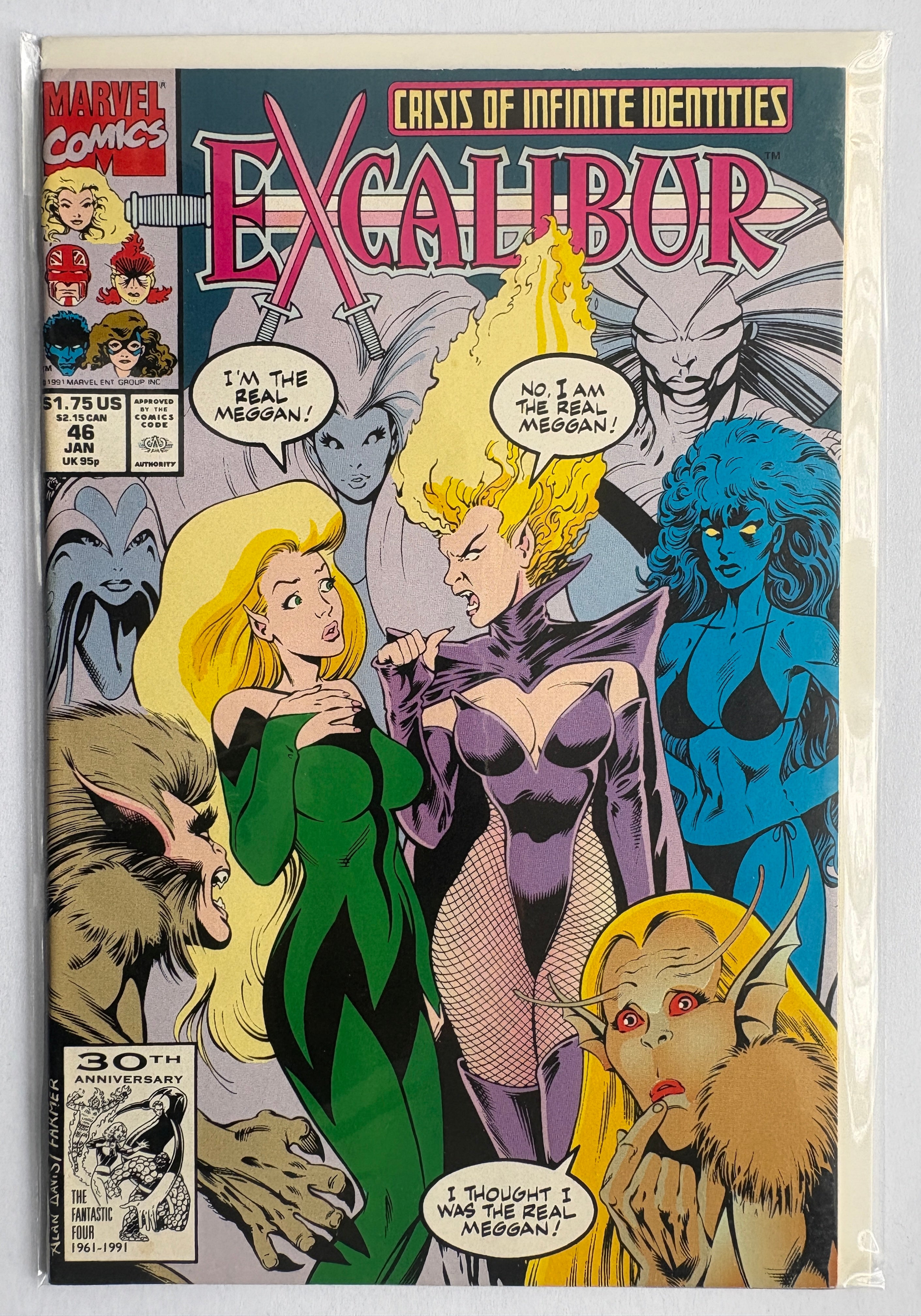 Excalibur #46 - Marvel Comics January 1992 VF 8.0