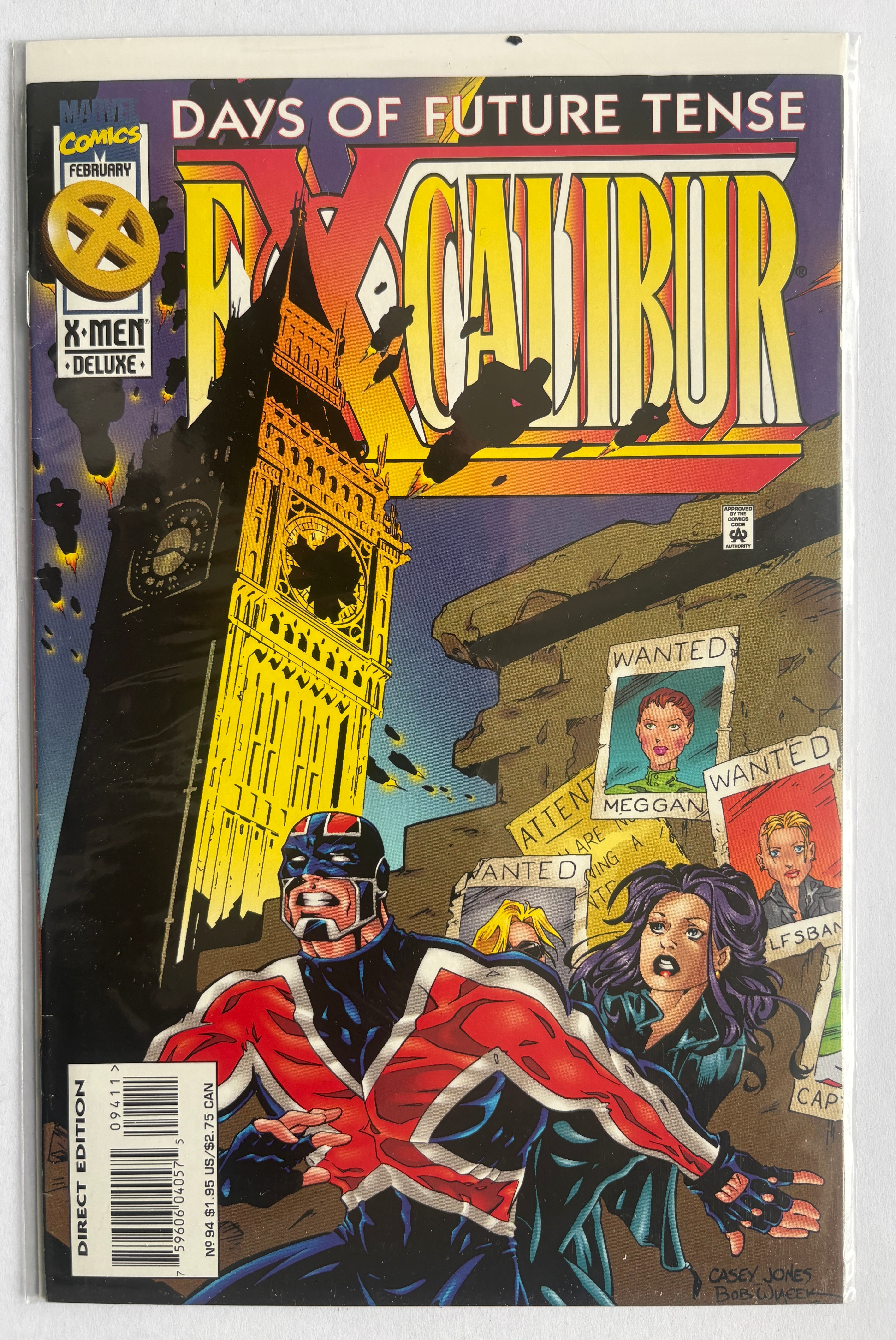 Excalibur #94 - 1st Printing Marvel Comics February 1996 FN+ 6.5