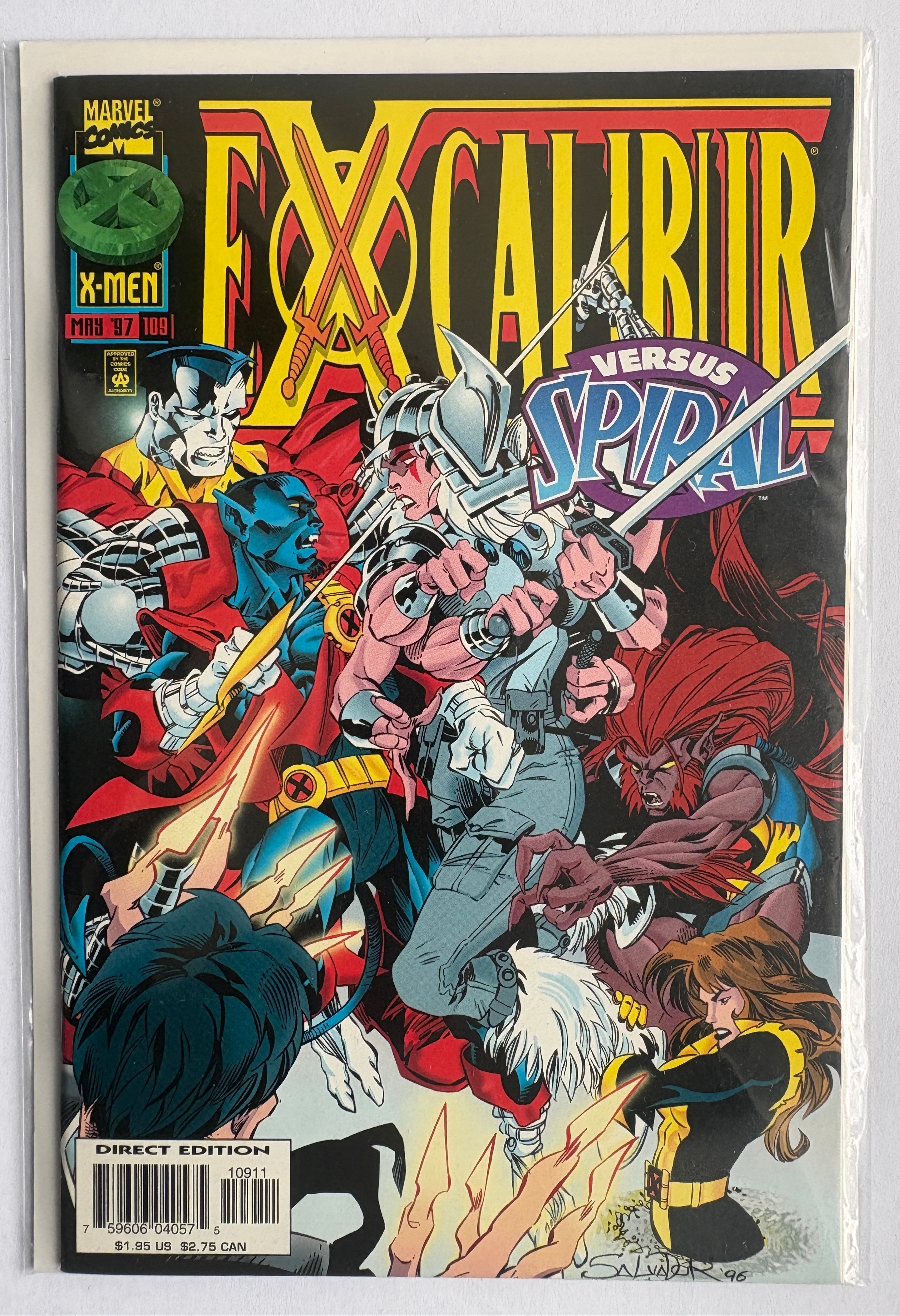 Excalibur #109 - 1st Printing - Marvel Comics May 1997 VF 8.0