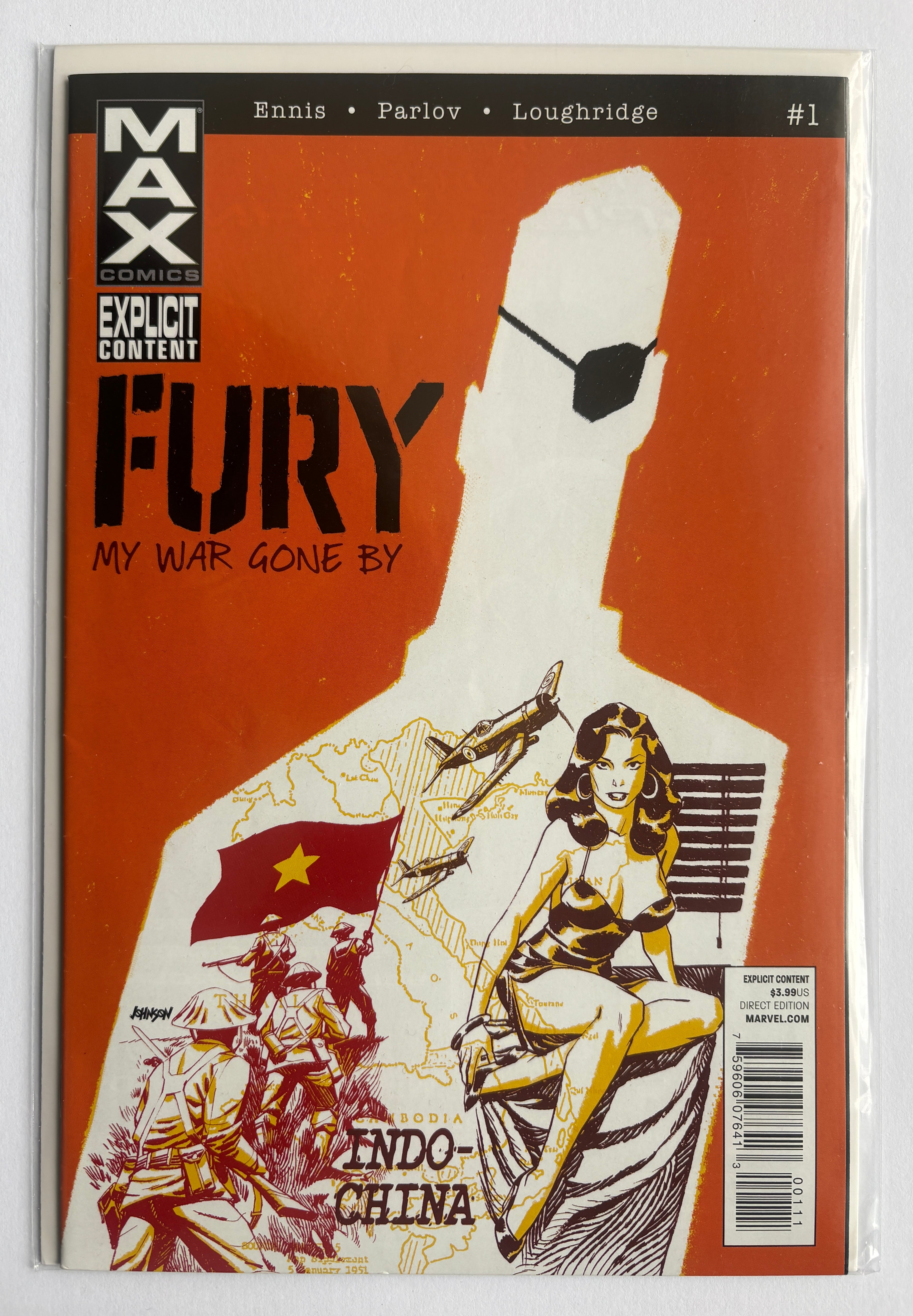 Fury Max #1 - 1st Printing Marvel Comics July 2012 VF- 7.5