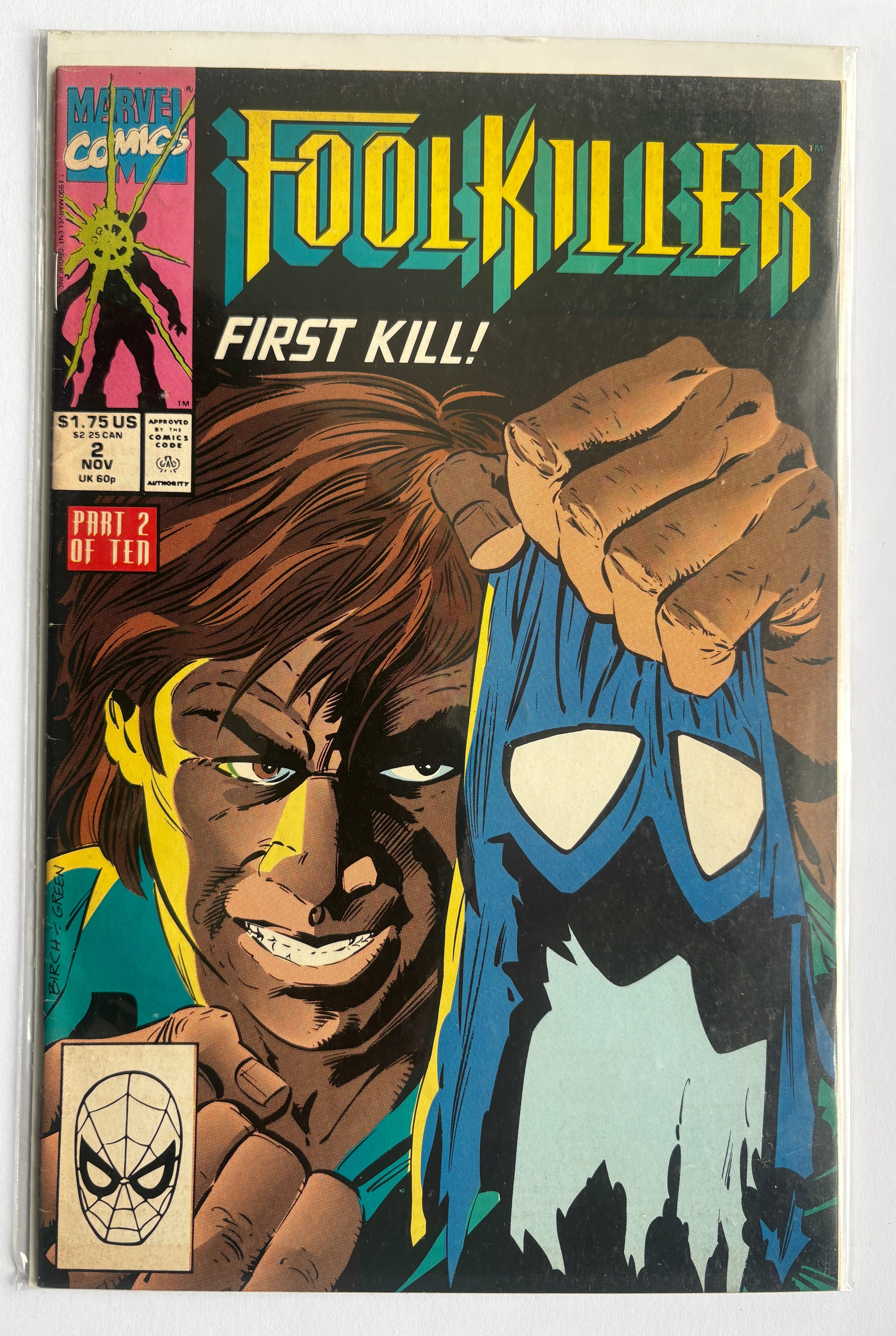 Foolkiller. #2 - Marvel Comics November 1990 F/VF 7.0
