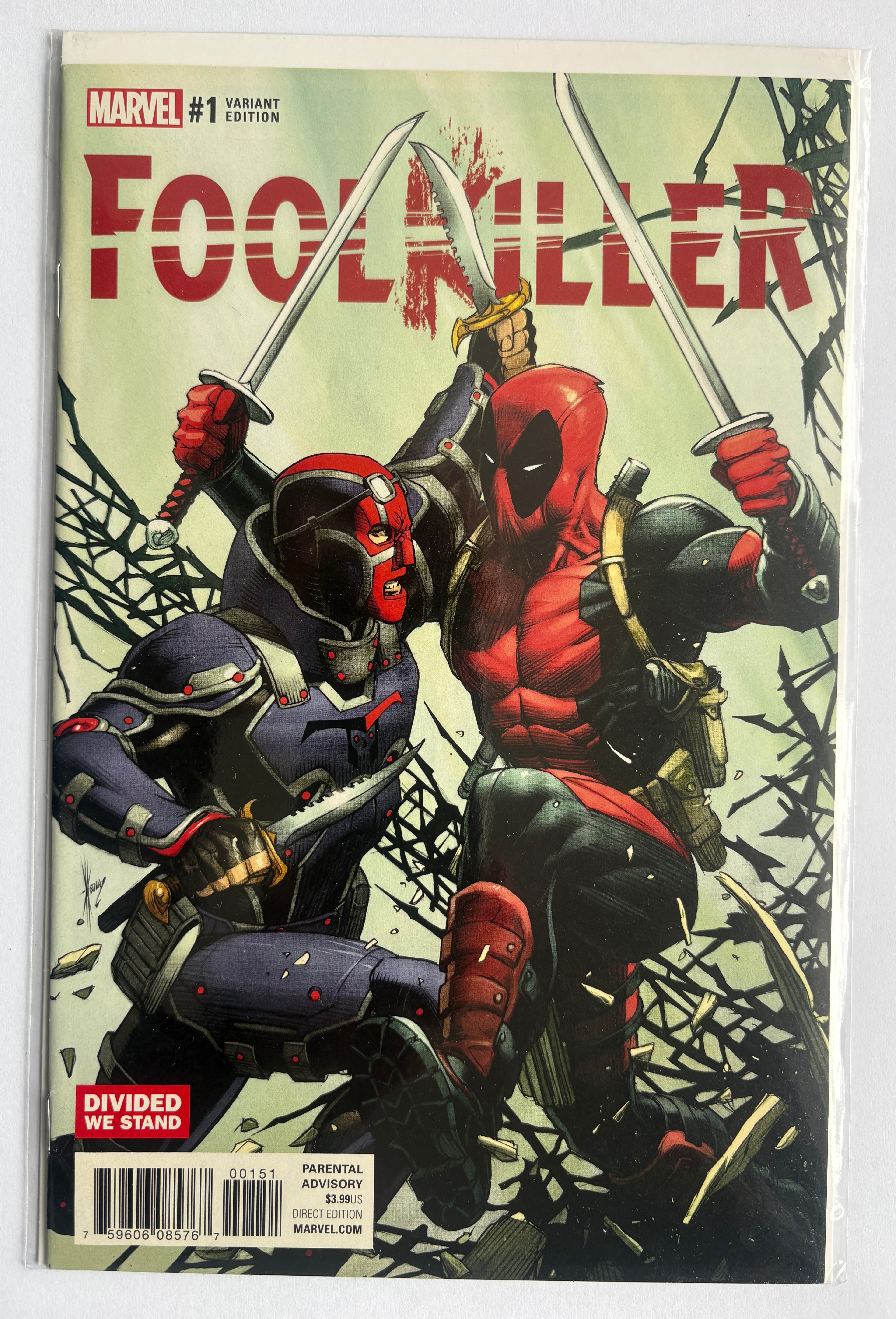 Fool Killer #1 - 1st Printing - Marvel Comics January 2017 VF+ 8.5