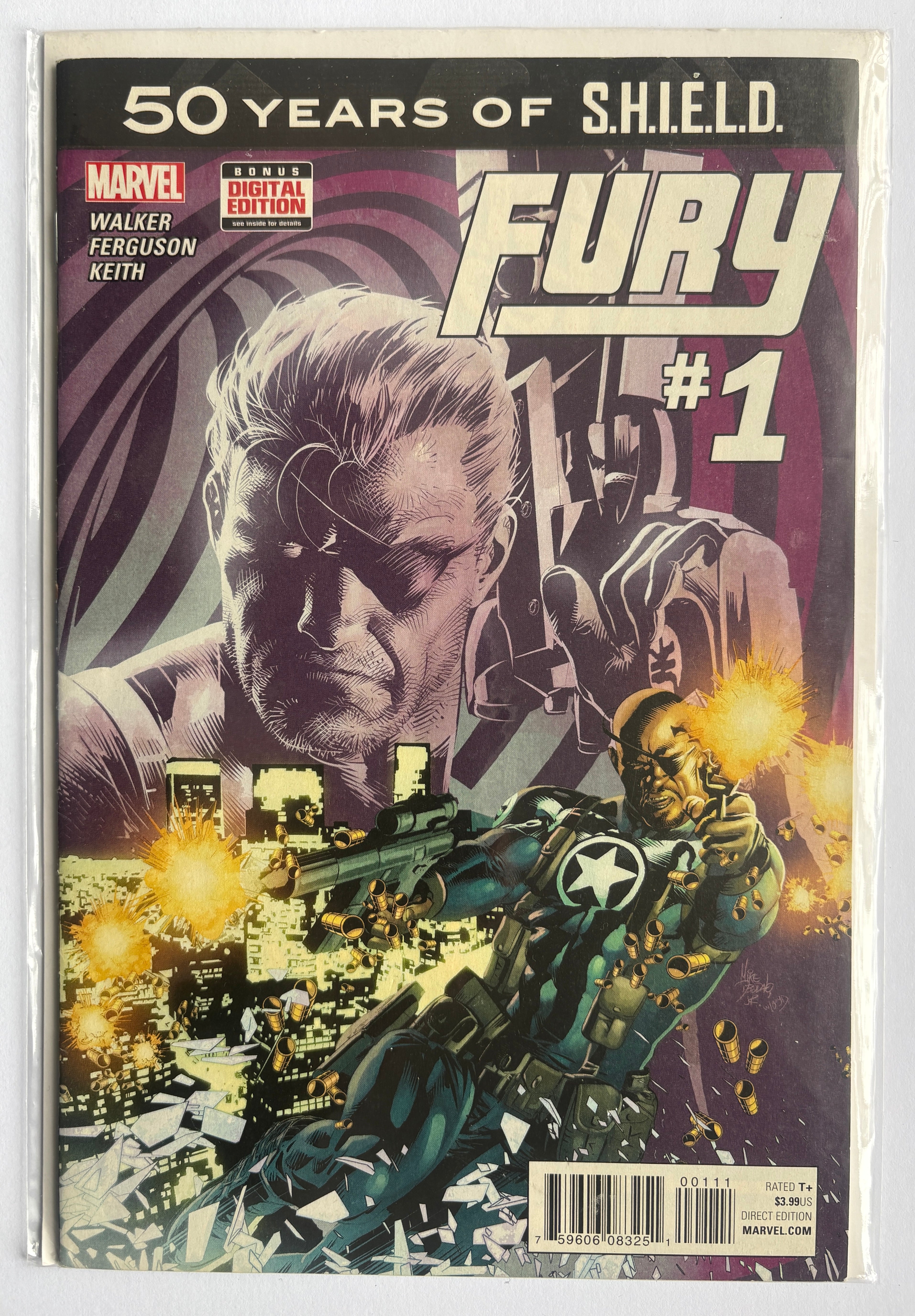Fury: SHIELD 50th Anniversary #1 - 1st Printing - Marvel Comics Nov 2015 FN 6.0