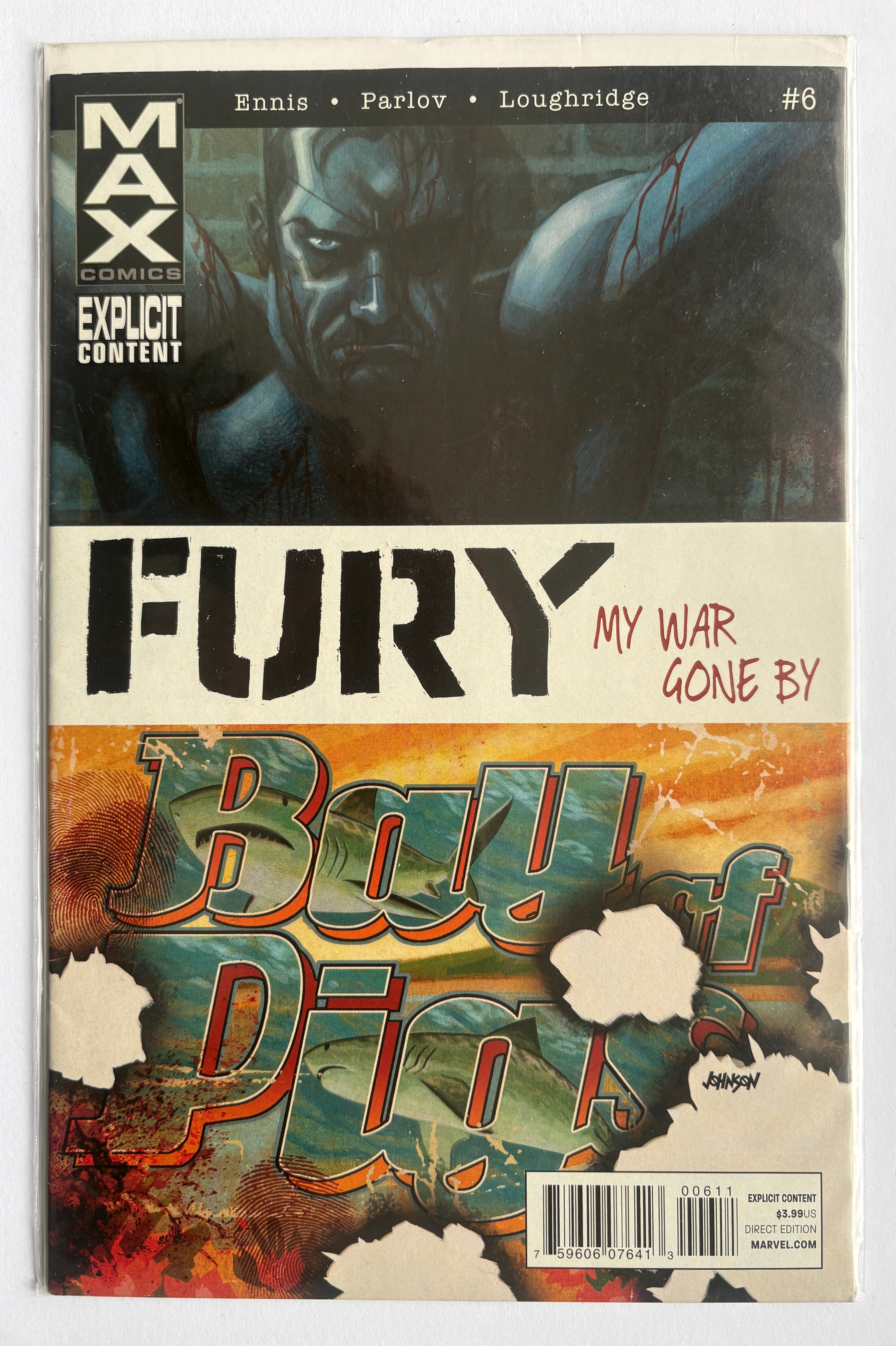 Fury Max #6 - 1st Printing Marvel Comics November 2012 VF 8.0