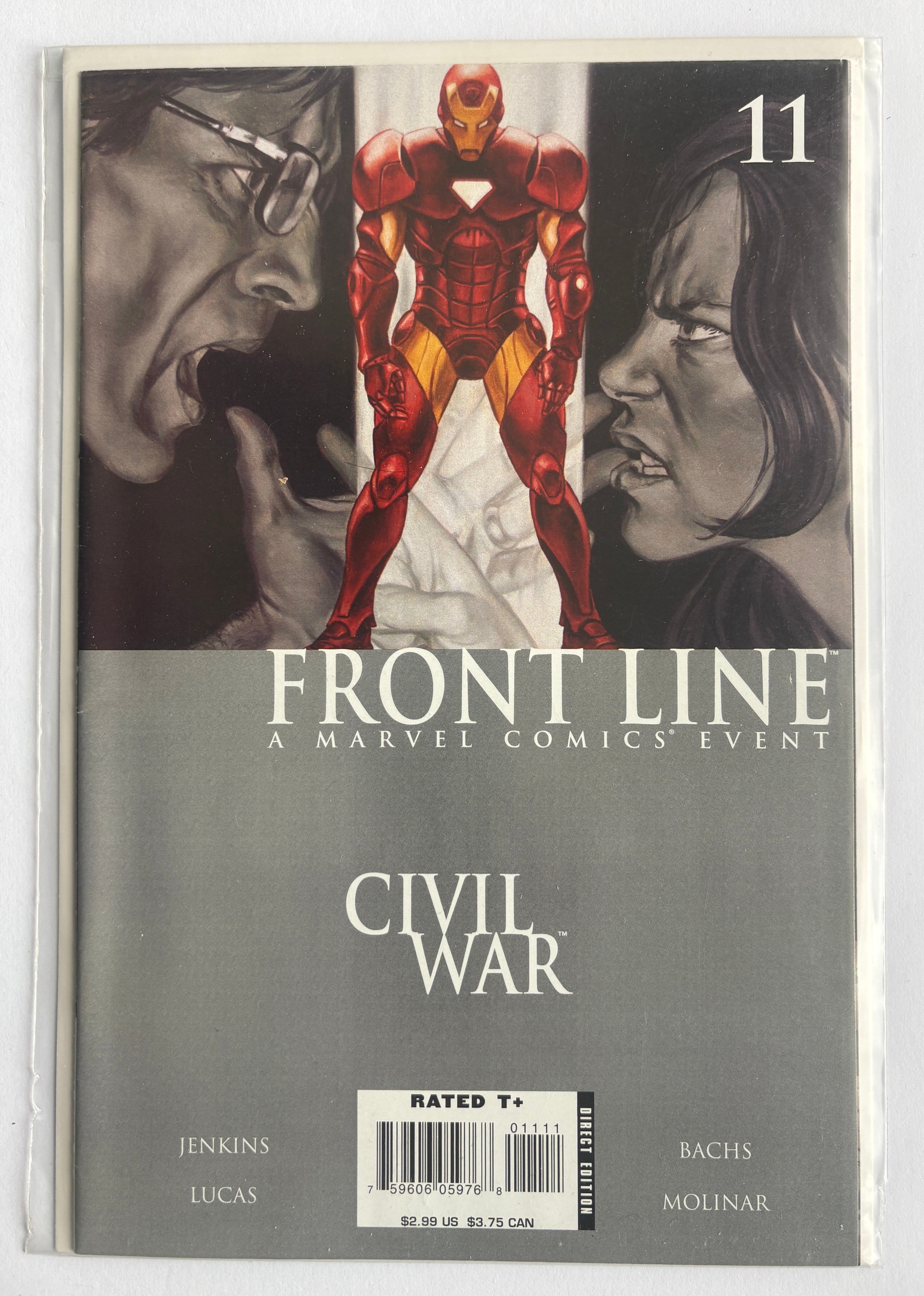 Civil War: Front Line #11 - 1st Printing - Marvel Comics April 2007 VF- 7.5